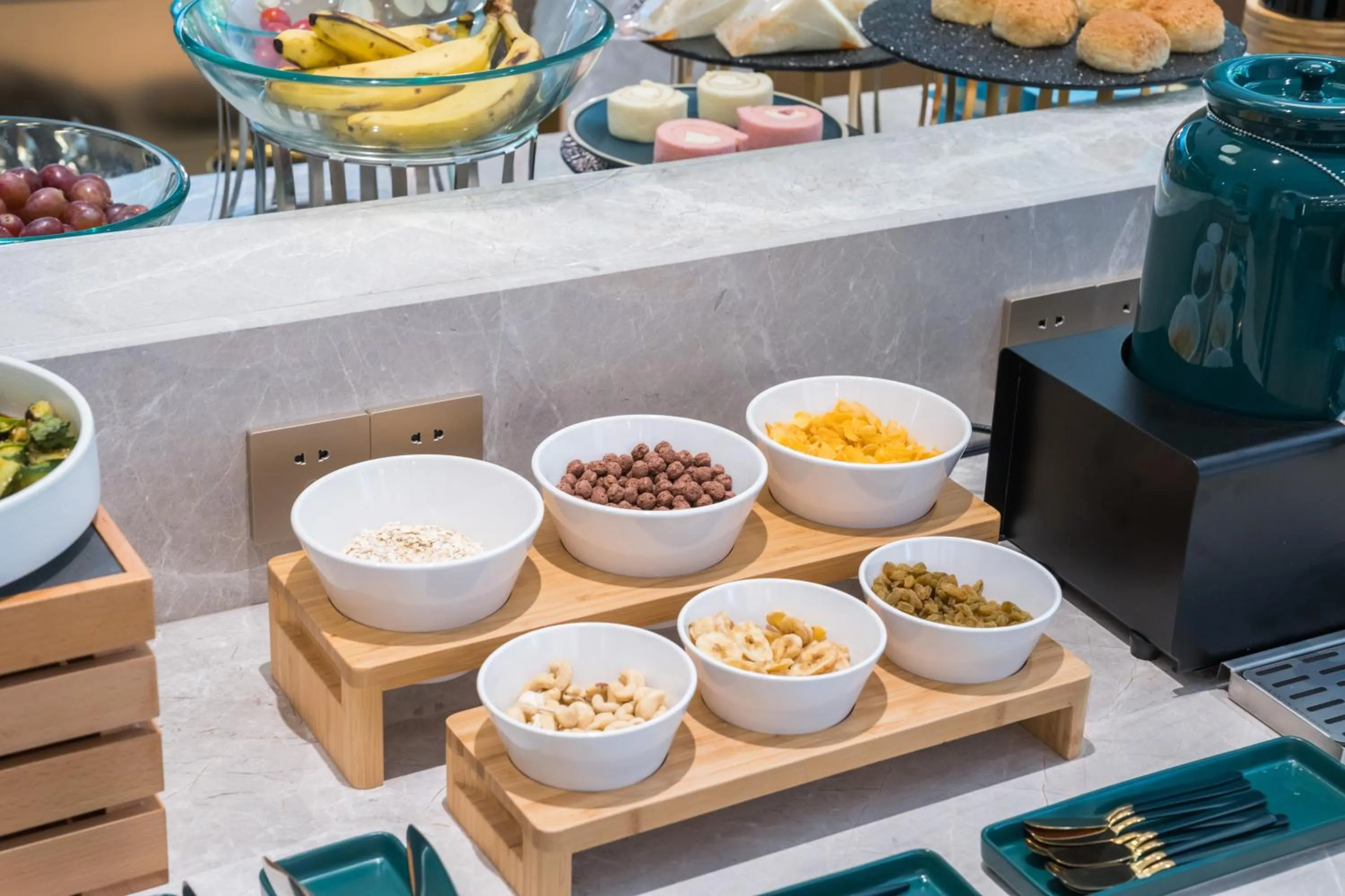 Breakfast in Manxin Hotel Guangzhou Baiyun Airport Branch