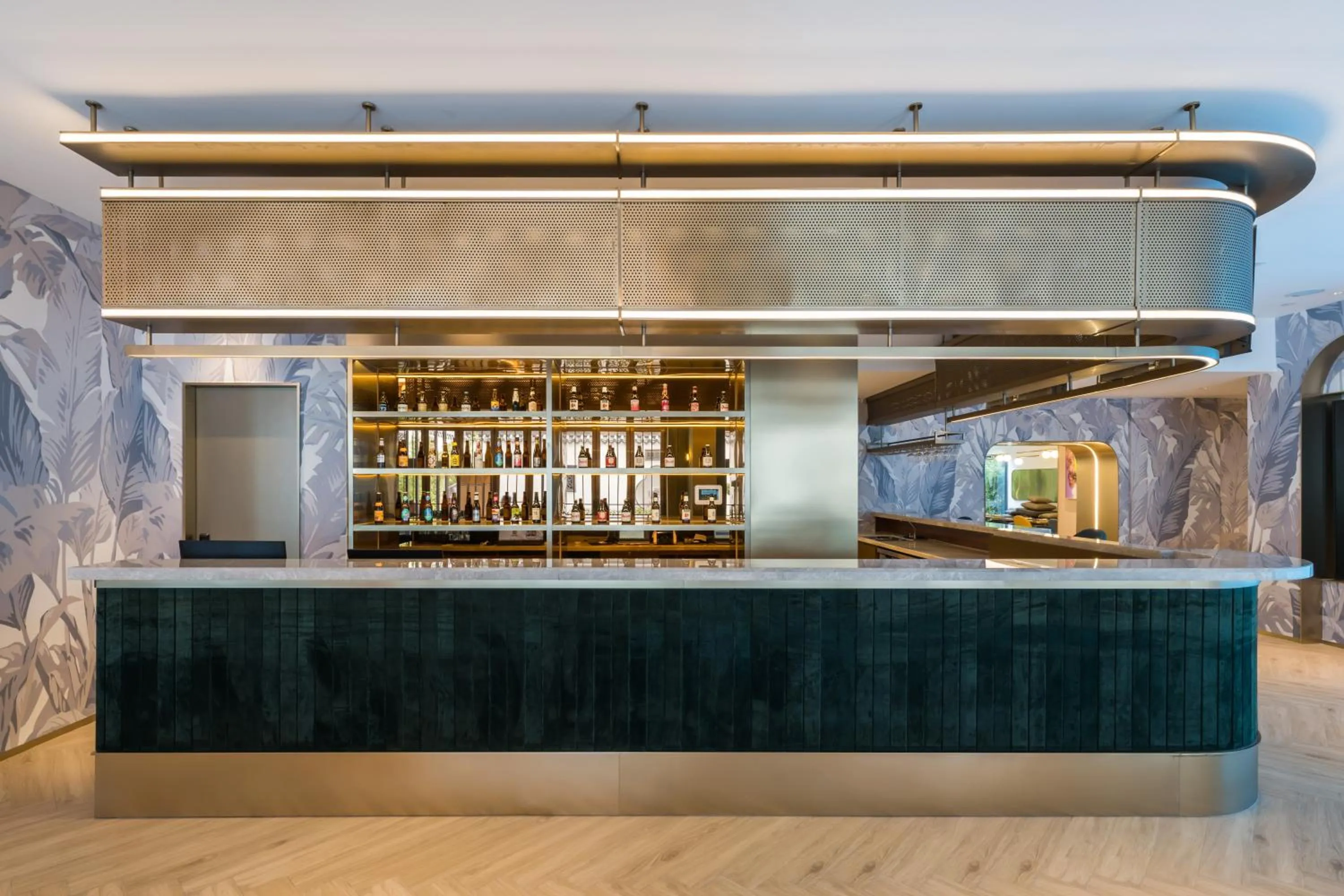 Lobby or reception in Manxin Hotel Guangzhou Baiyun Airport Branch