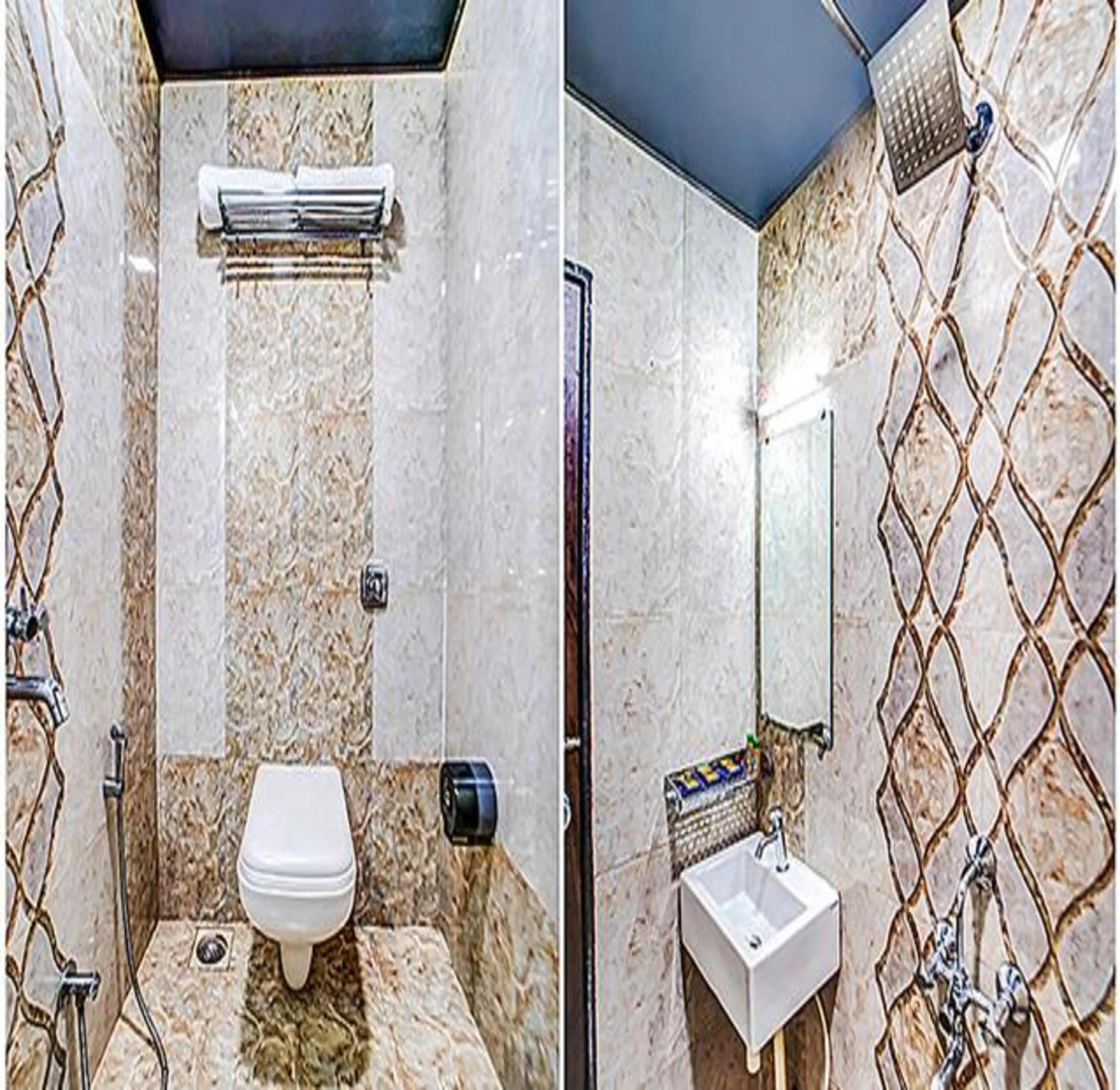 Bathroom in Via The Adore Palace - Nr Mumbai International Airport