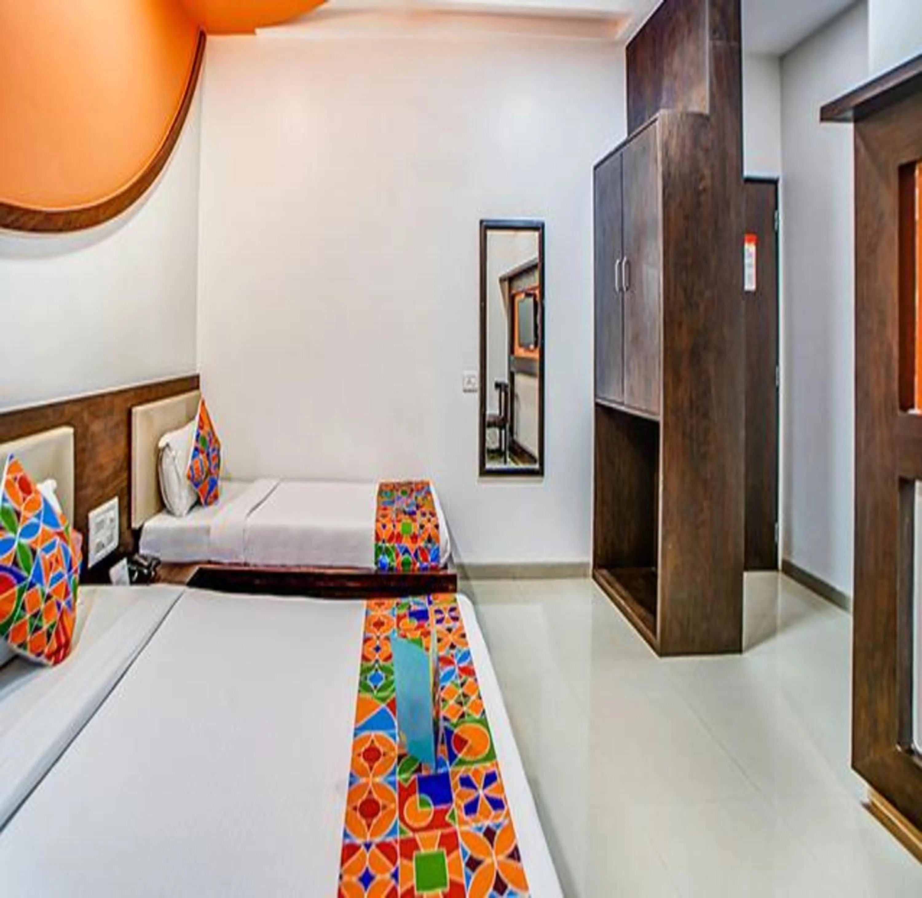 Bed in Via The Adore Palace - Nr Mumbai International Airport