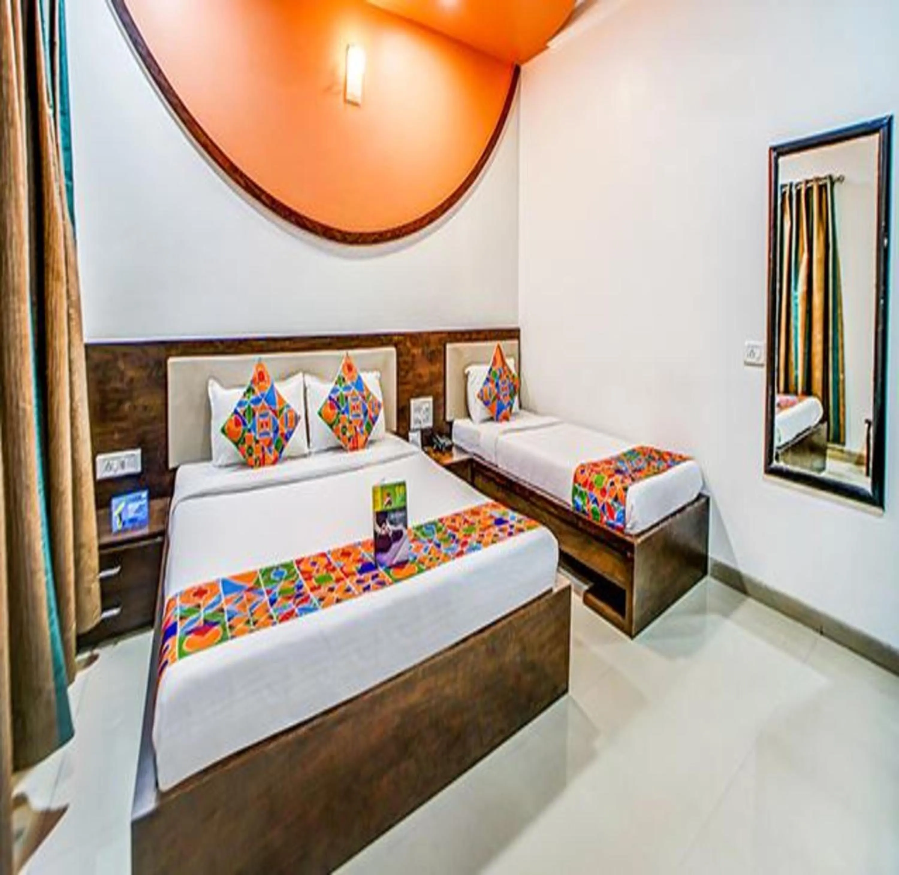 Bed in Via The Adore Palace - Nr Mumbai International Airport