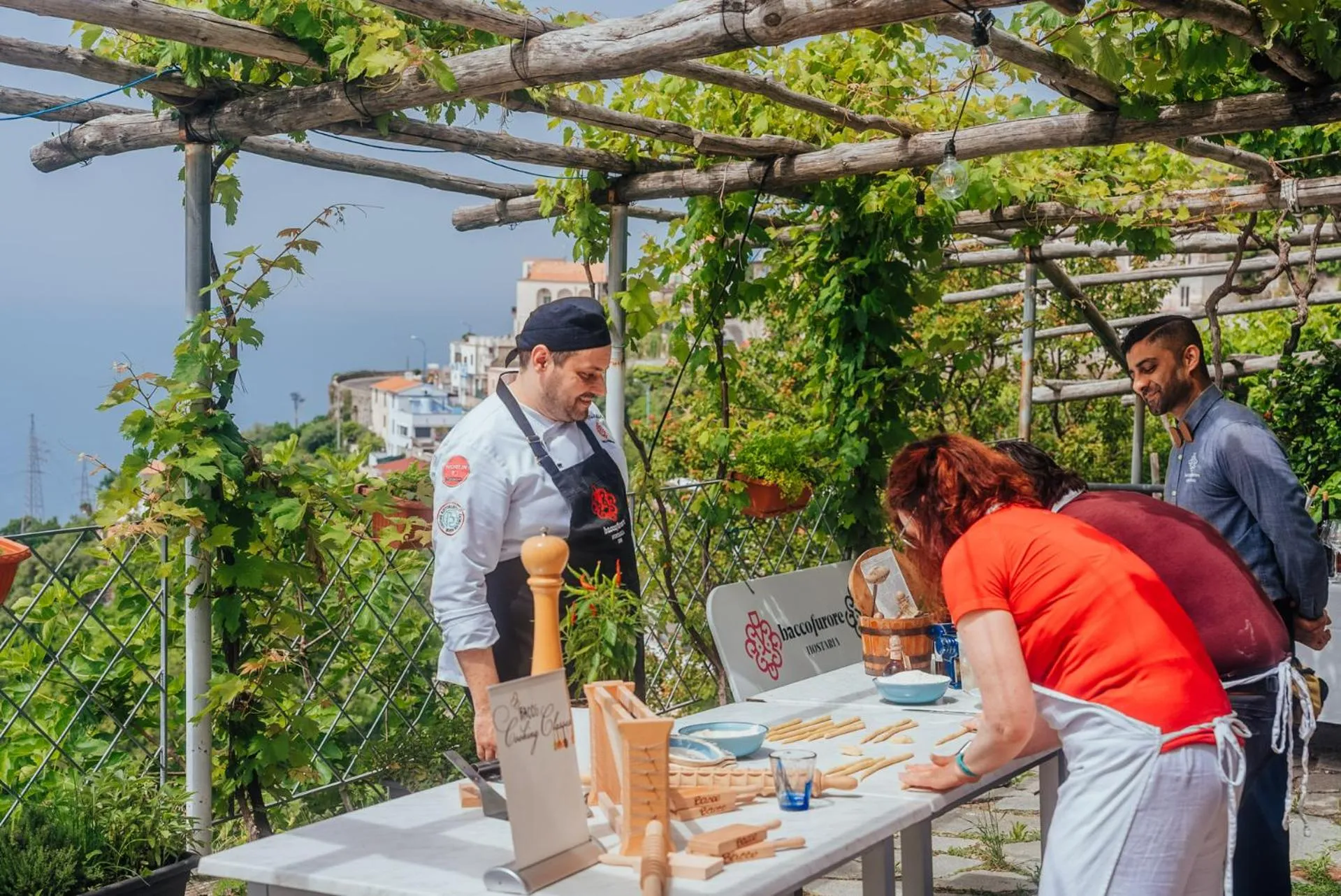Natural landscape in Albergo Dipinto BaccoFurore