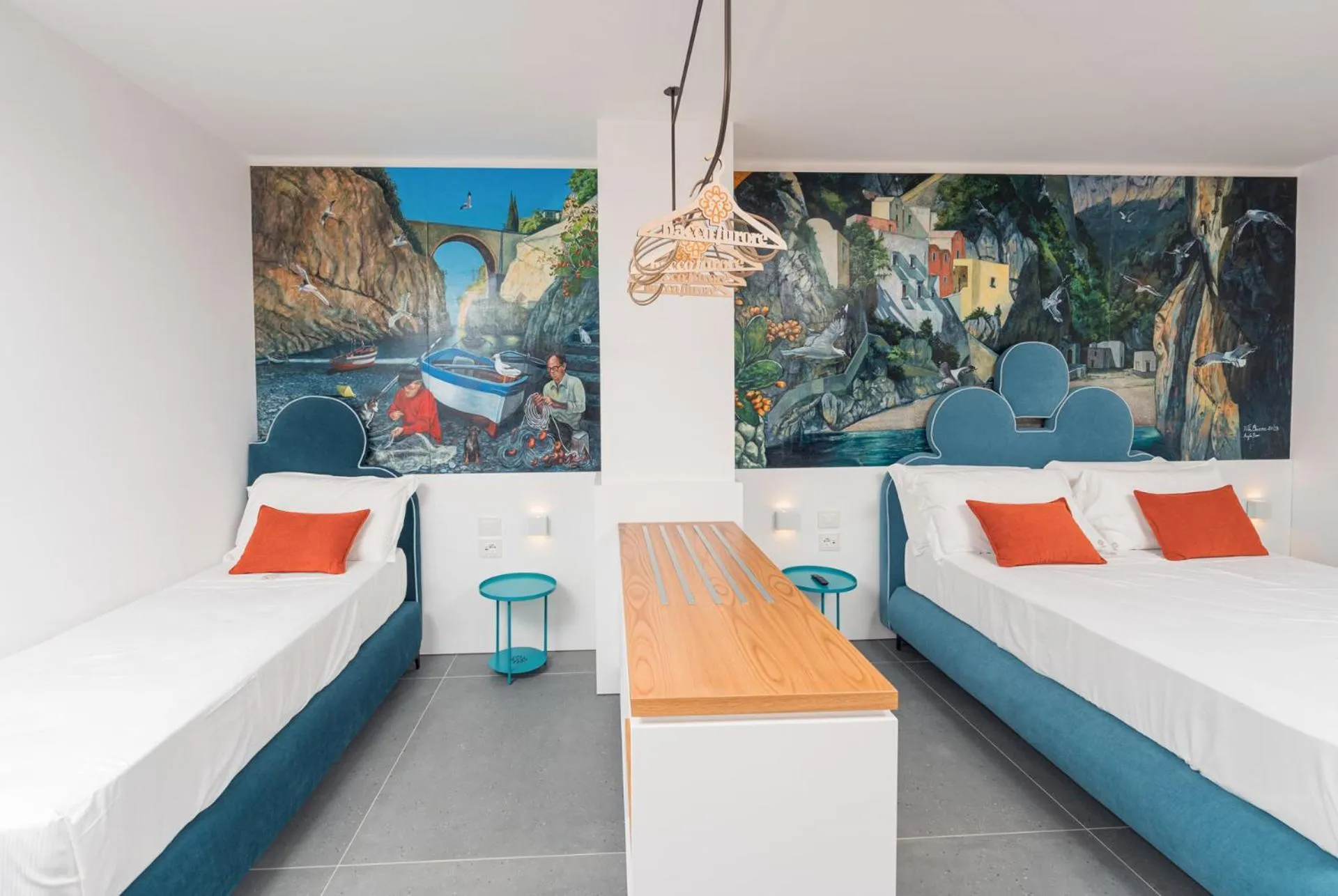 Bed in Albergo Dipinto BaccoFurore