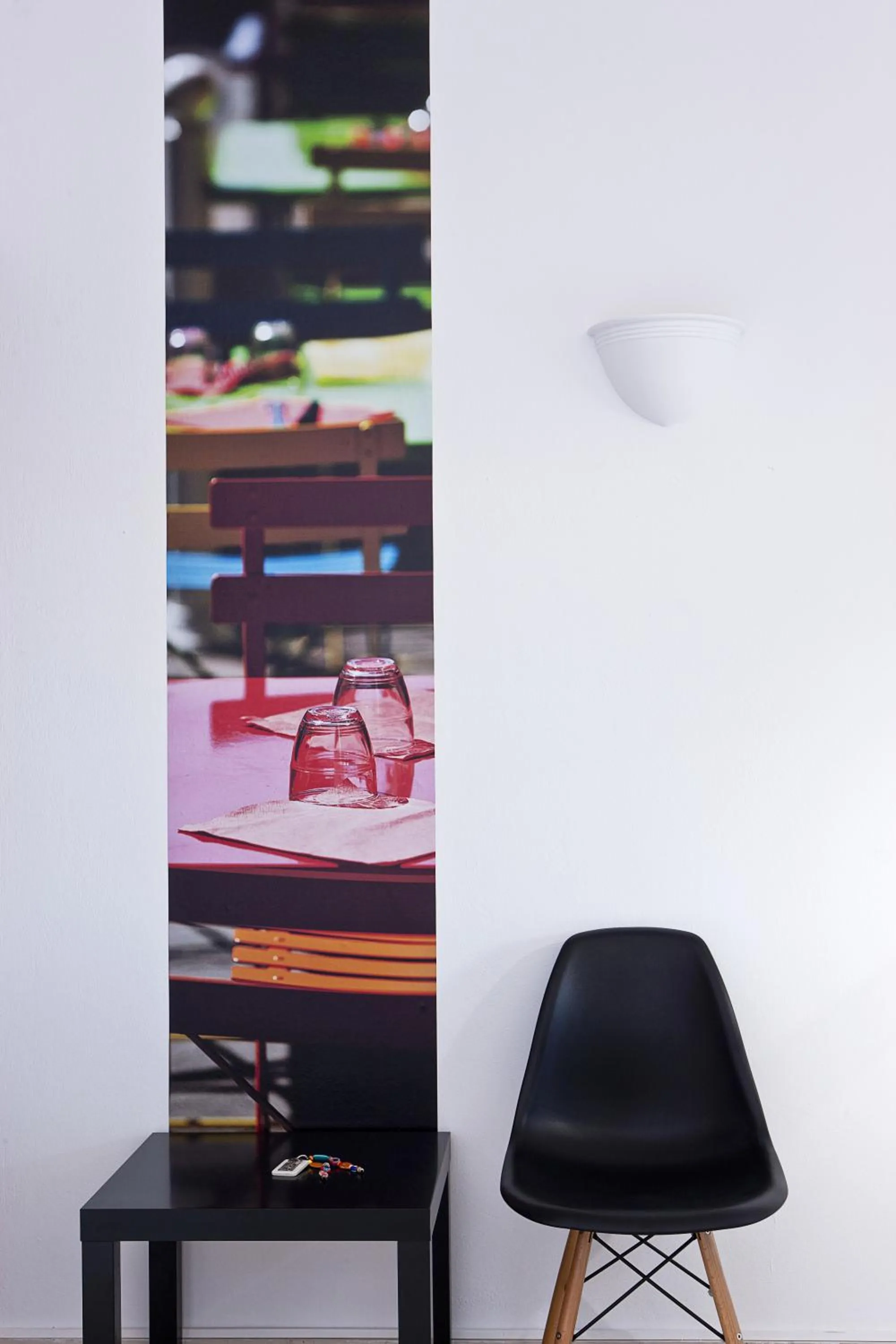 Decorative detail in Acqua Vatos Santorini Hotel