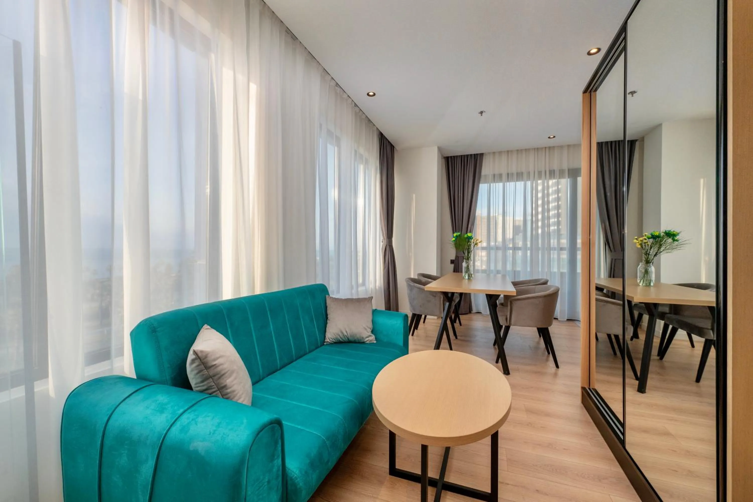 Living room in The Grandeur Hotel