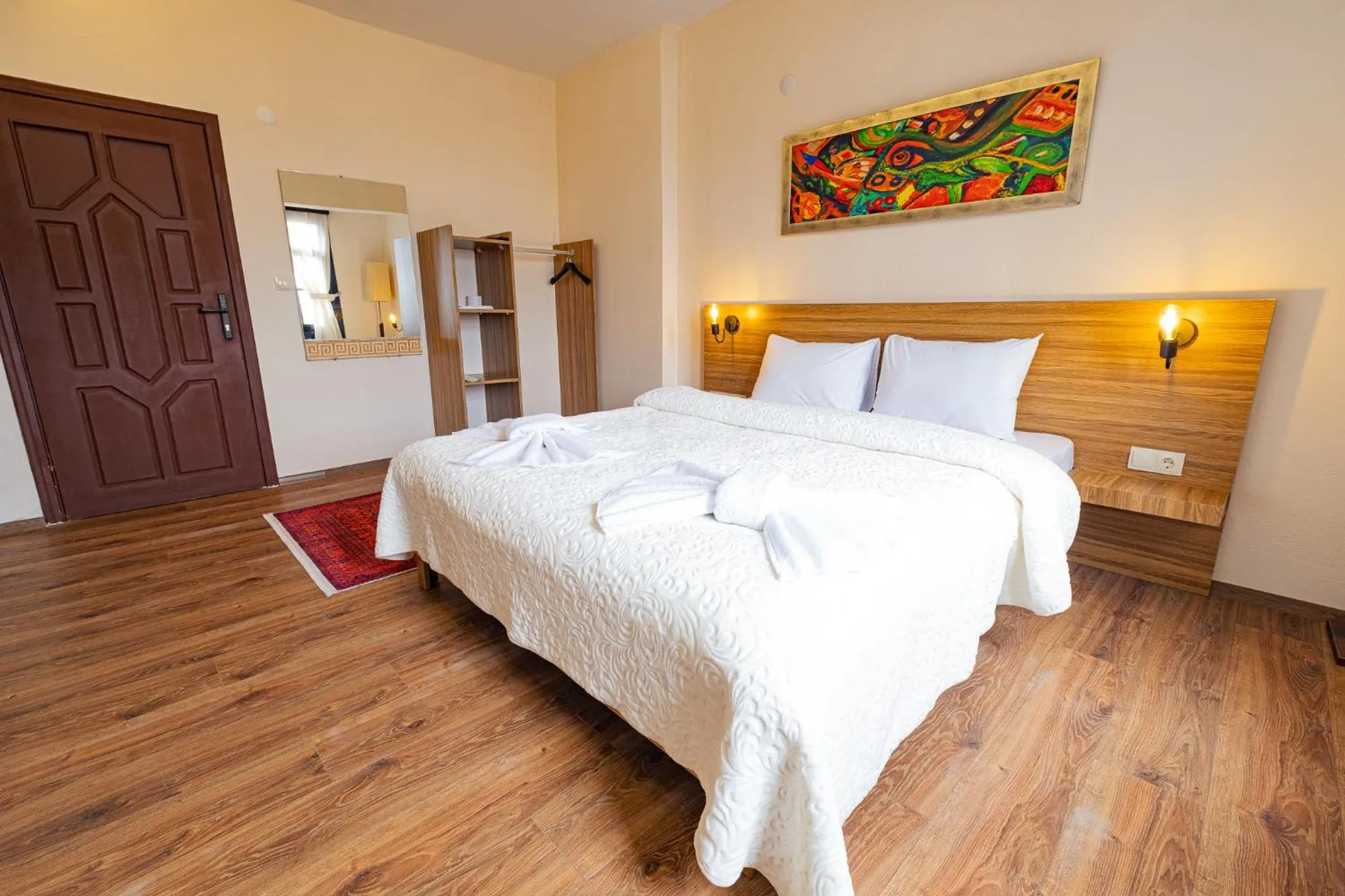 Bed in Simre Inn Hotel Safranbolu