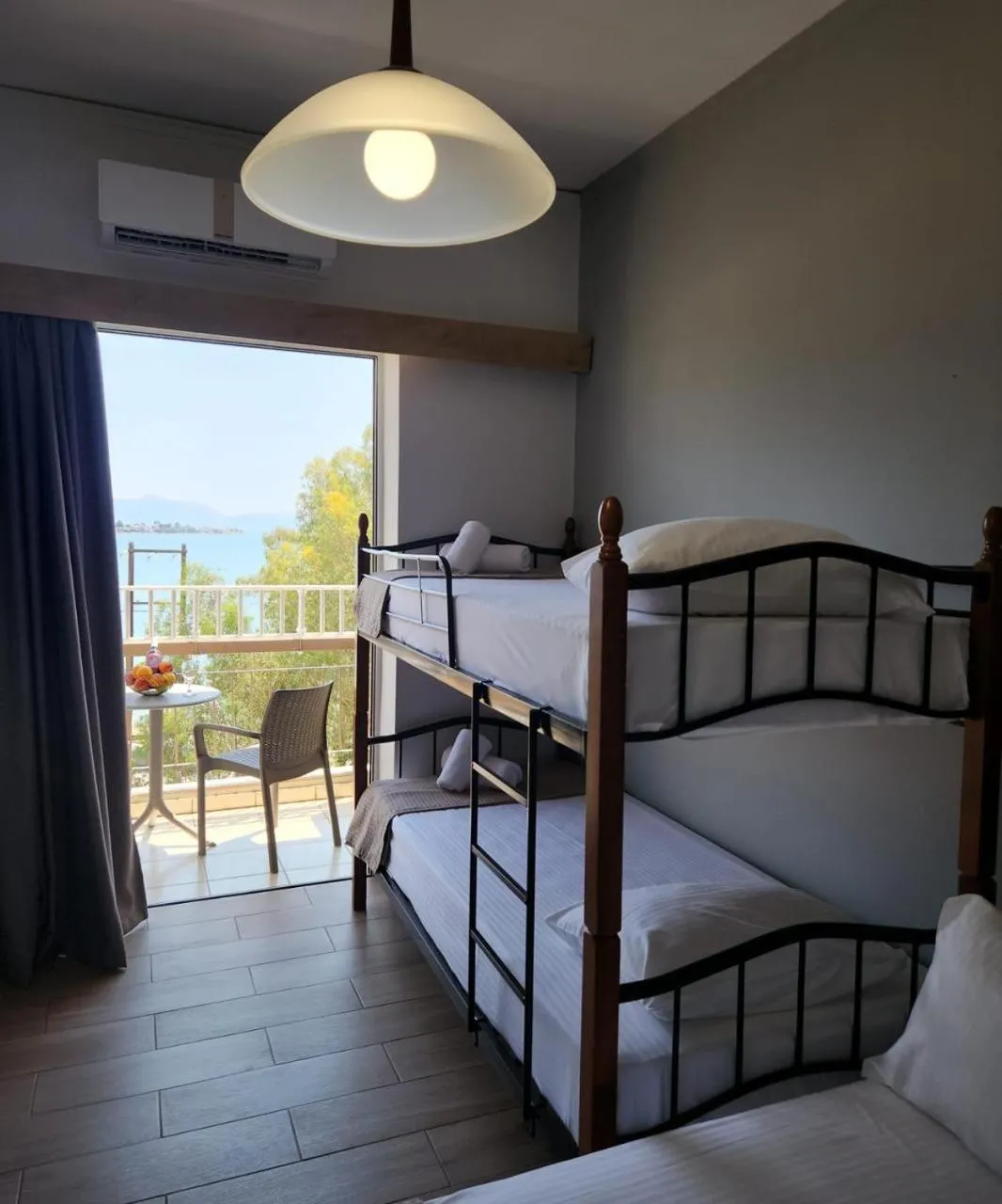 Bed in Stefania Hotel