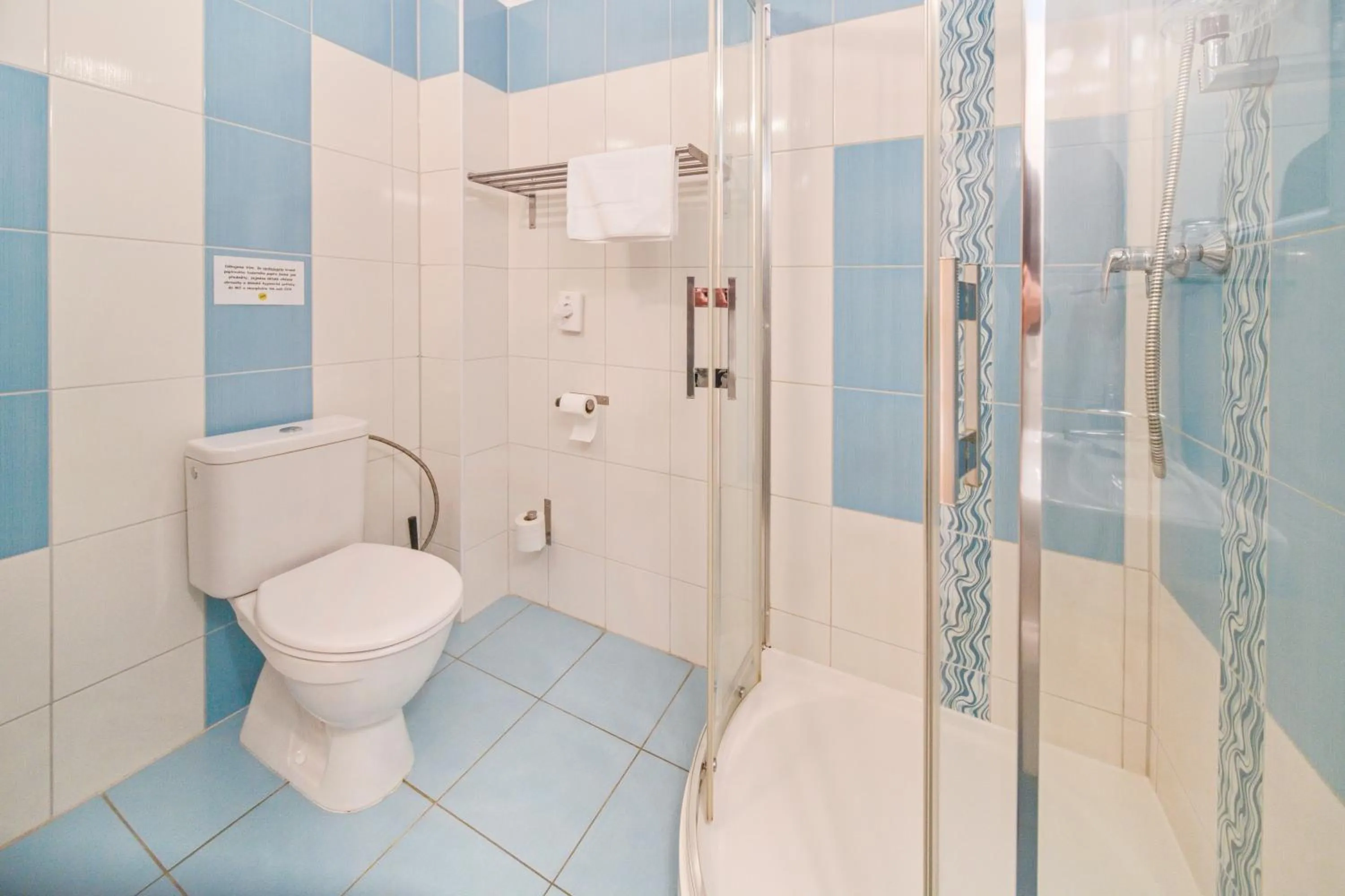 Toilet in Penzion Putim