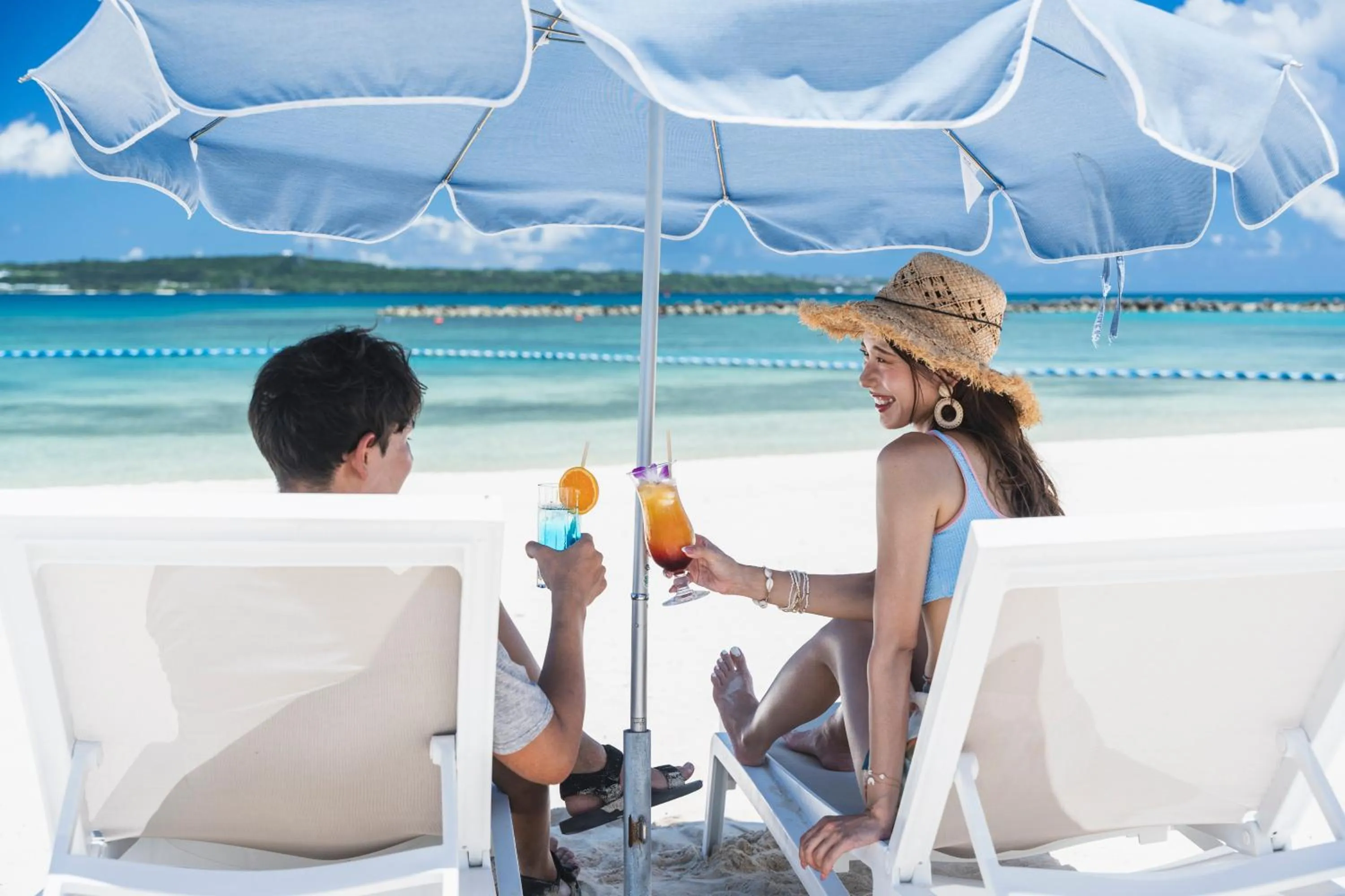 Beach in Hilton Okinawa Miyako Island Resort