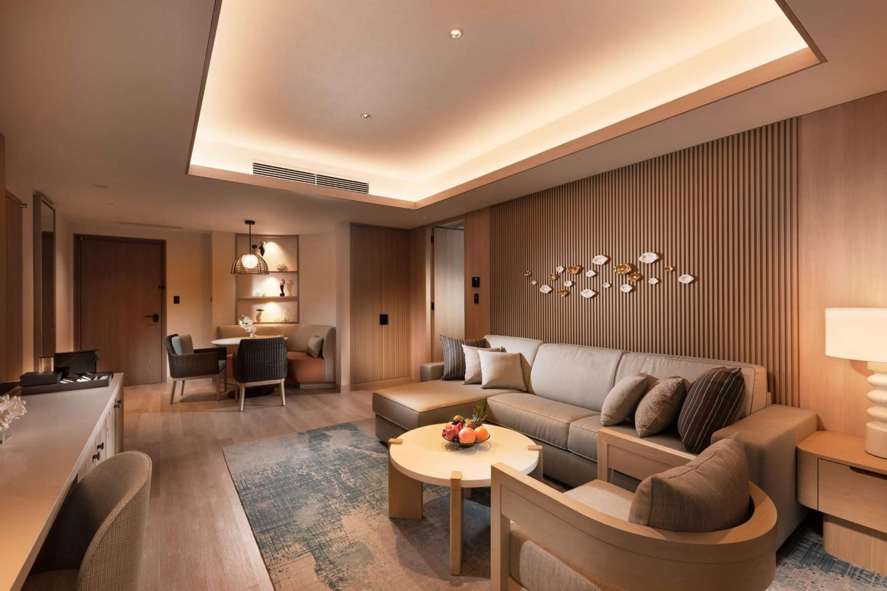 Living room in Hilton Okinawa Miyako Island Resort