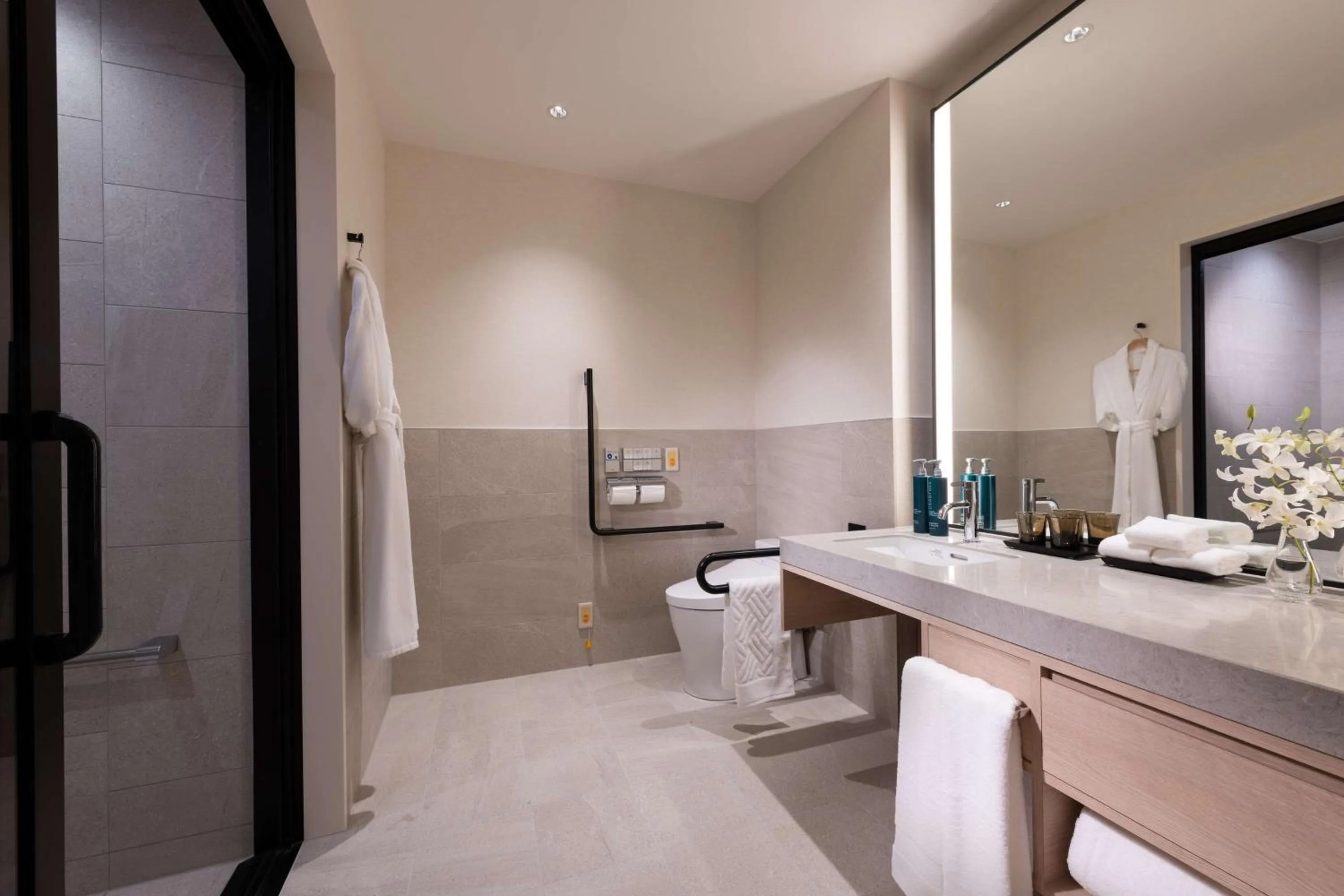 Bathroom in Hilton Okinawa Miyako Island Resort