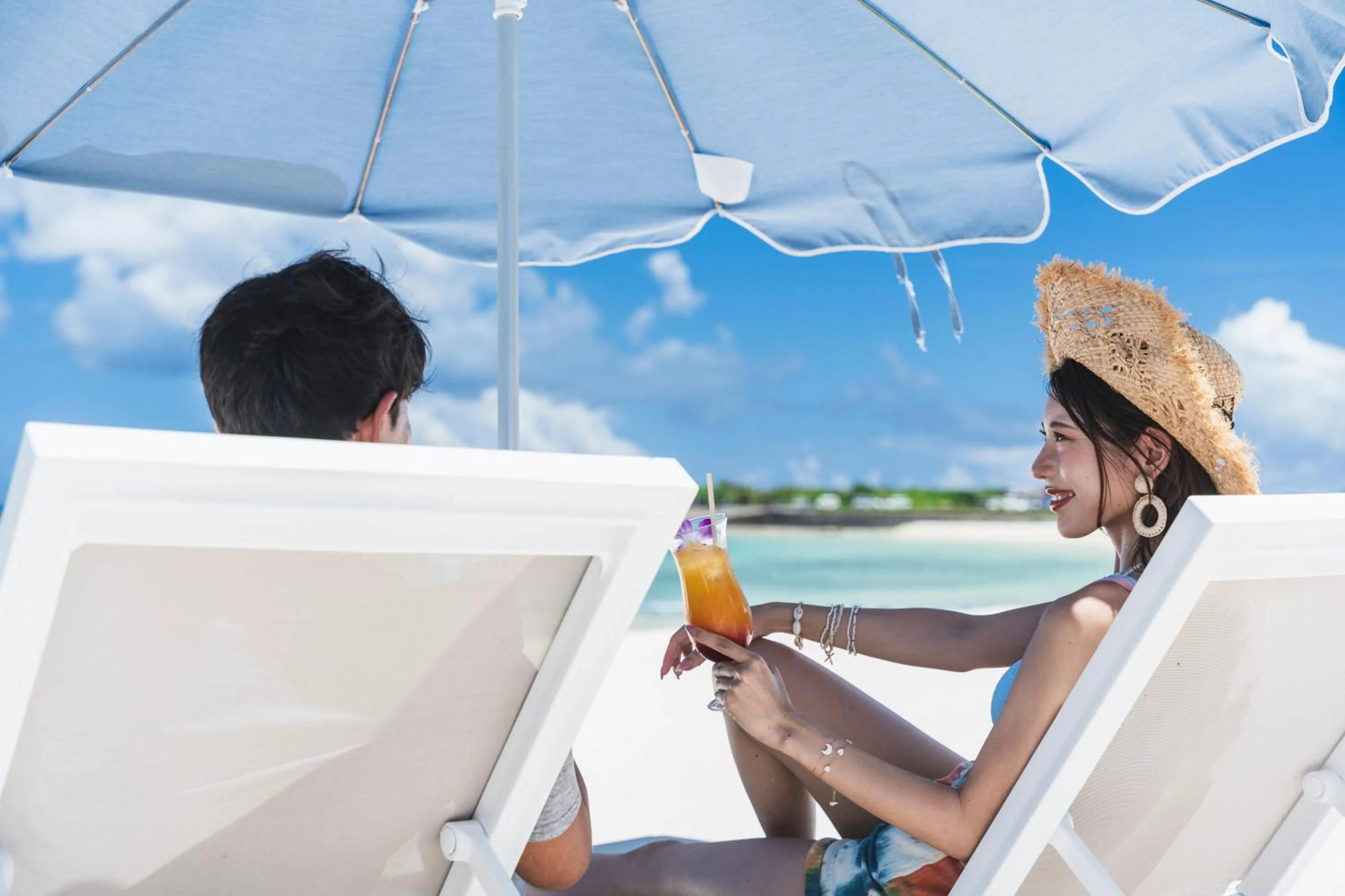 Beach in Hilton Okinawa Miyako Island Resort