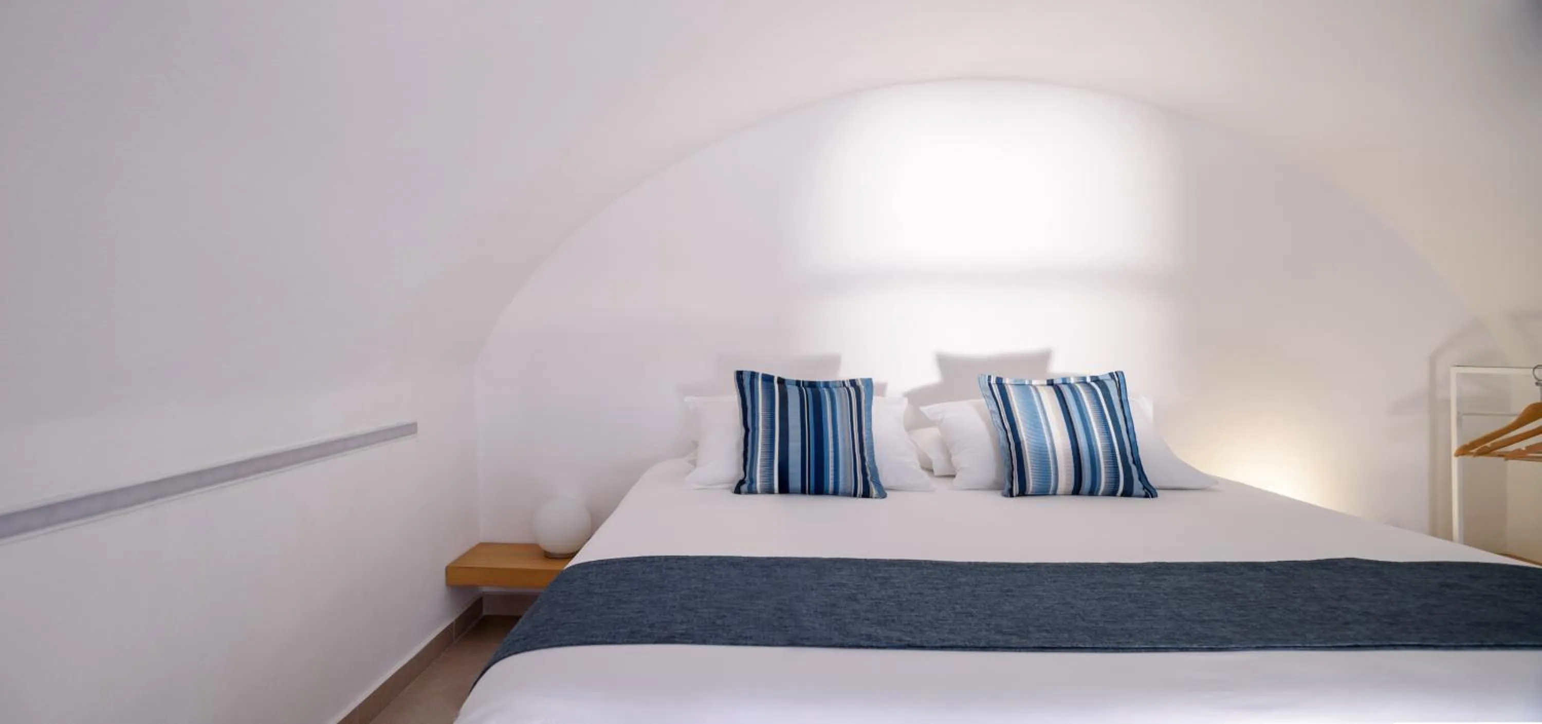 Bed in Muses Cycladic Suites
