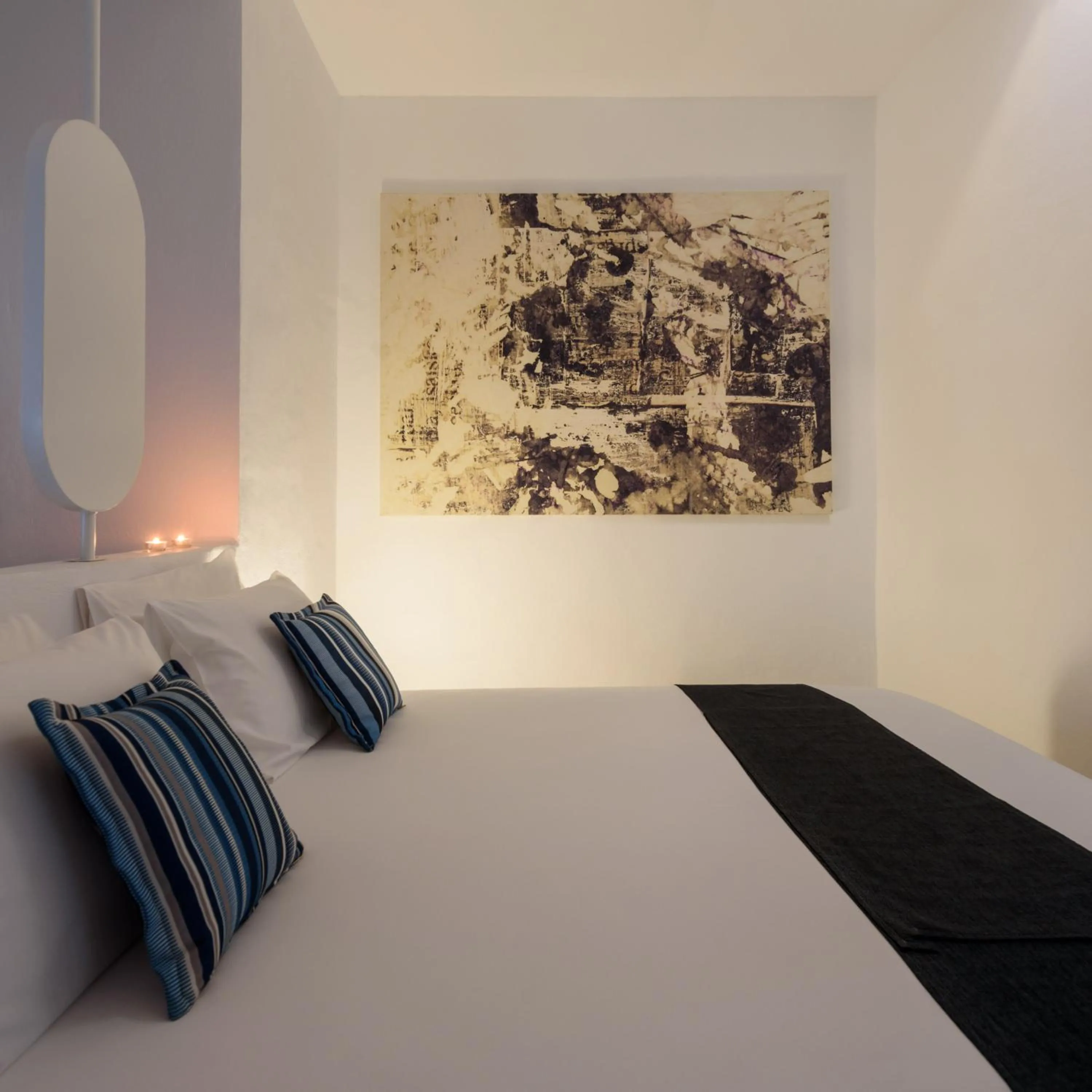 Bed in Muses Cycladic Suites