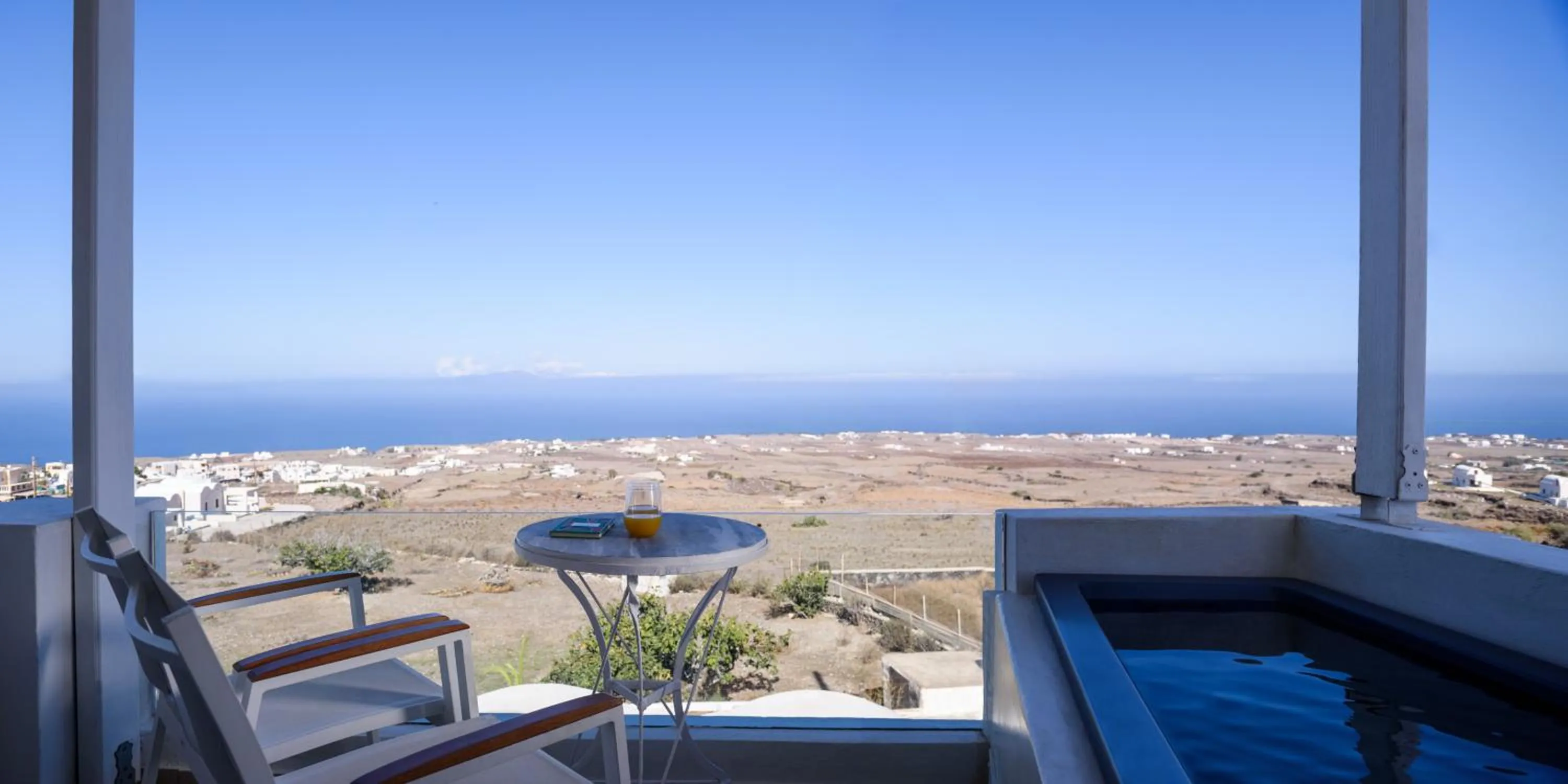 Balcony/Terrace in Muses Cycladic Suites