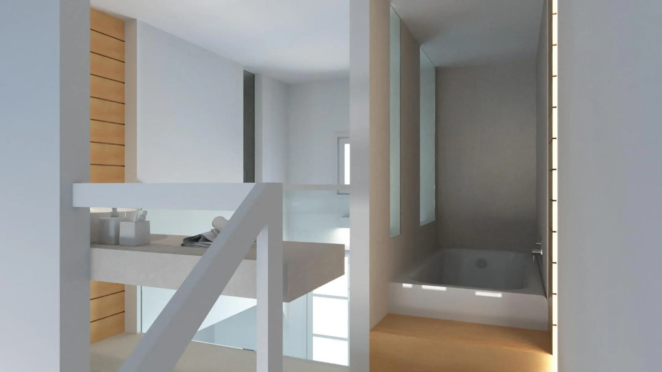 Bathroom in Muses Cycladic Suites