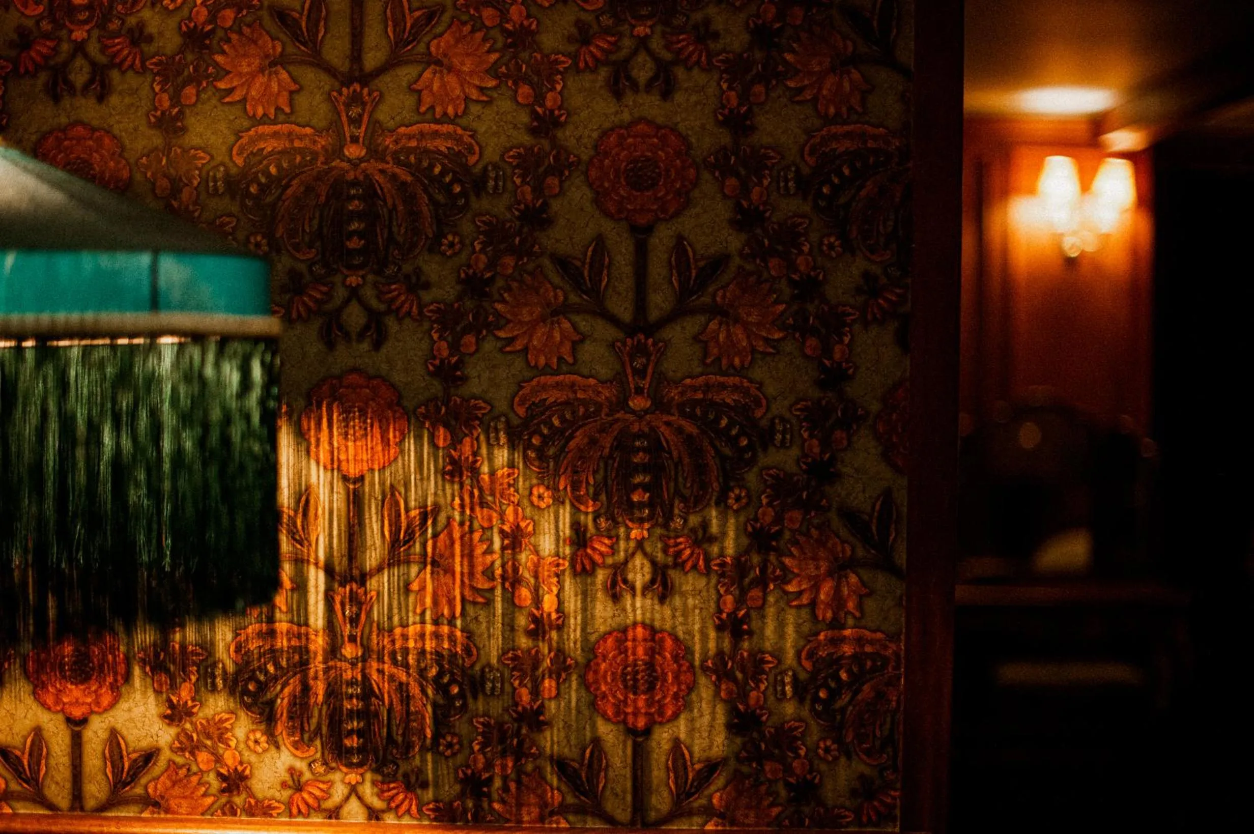 Decorative detail in The George Hotel