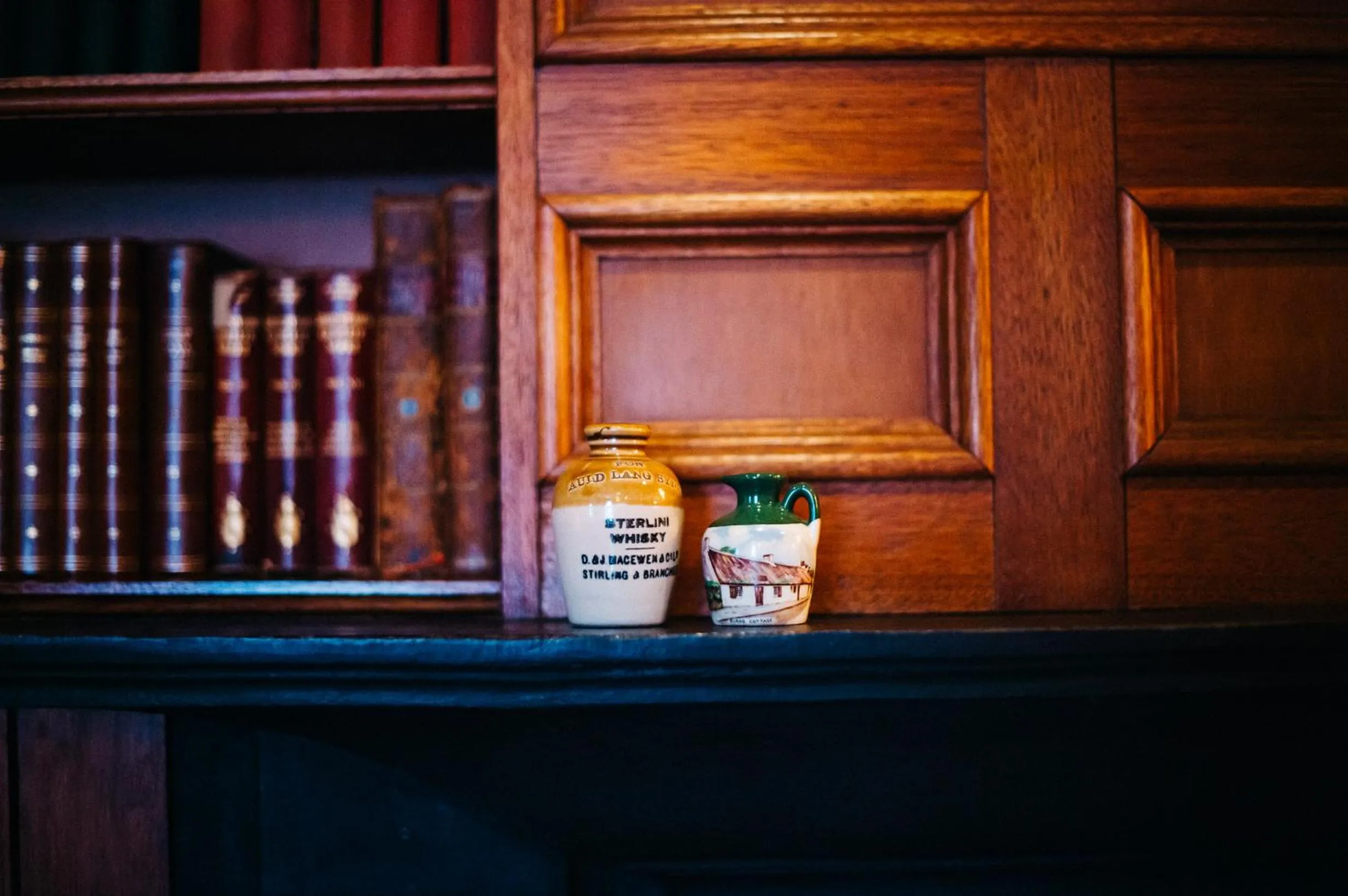 Decorative detail in The George Hotel