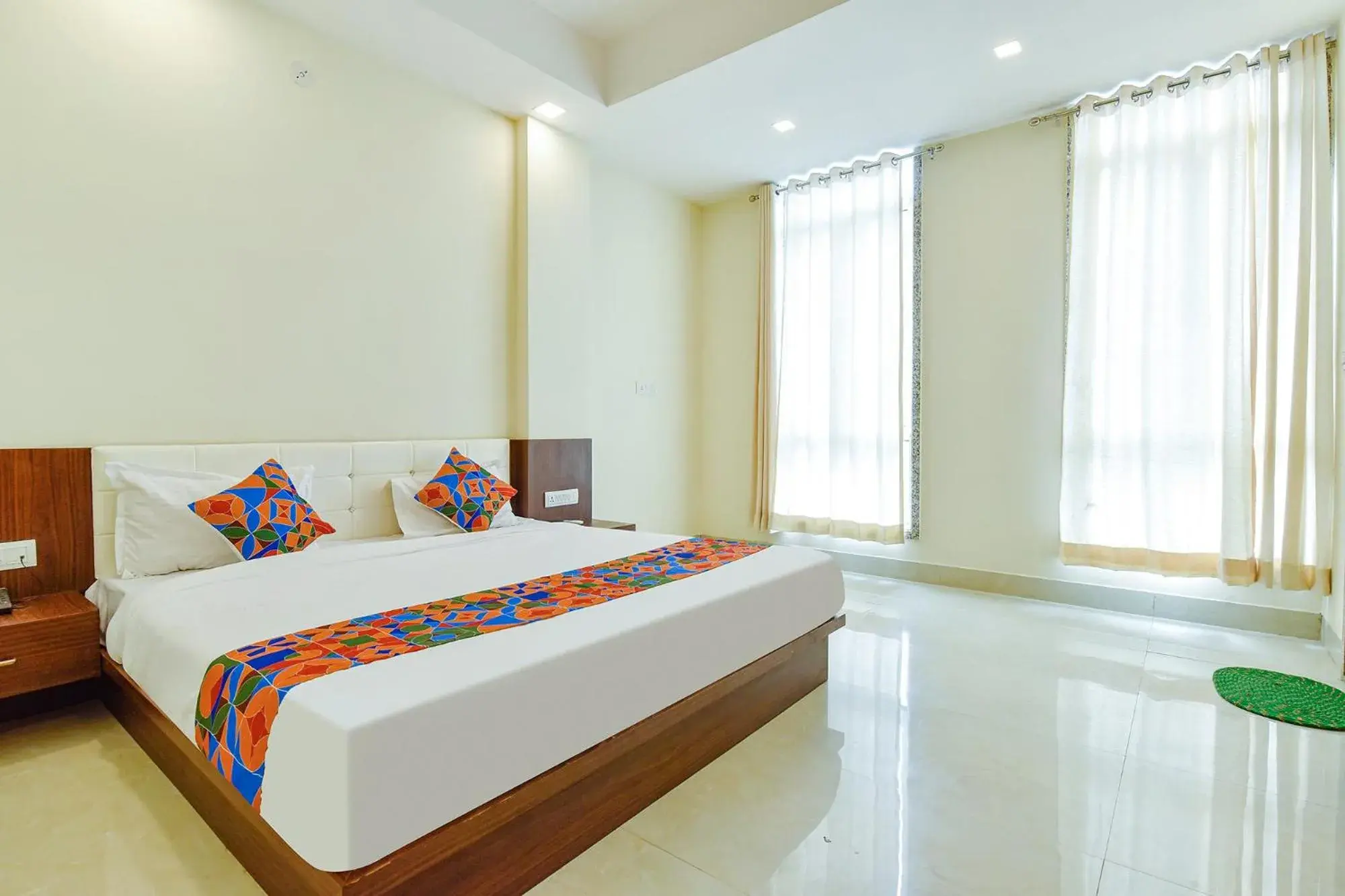 Bed in FabHotel Diamond I Bed in FabHotel Diamond I