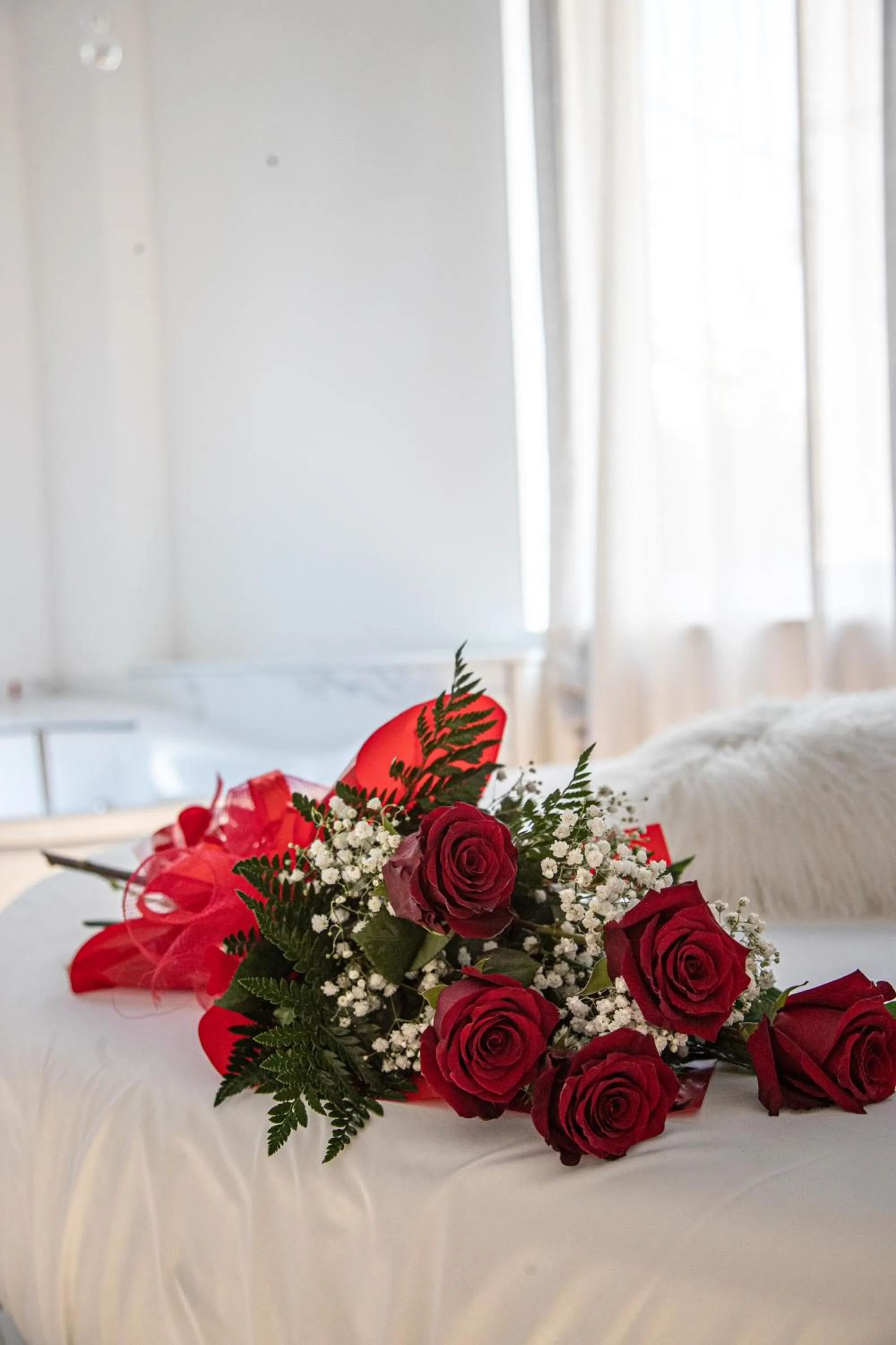 Decorative detail, Bed in Suite Dreams Montecatini