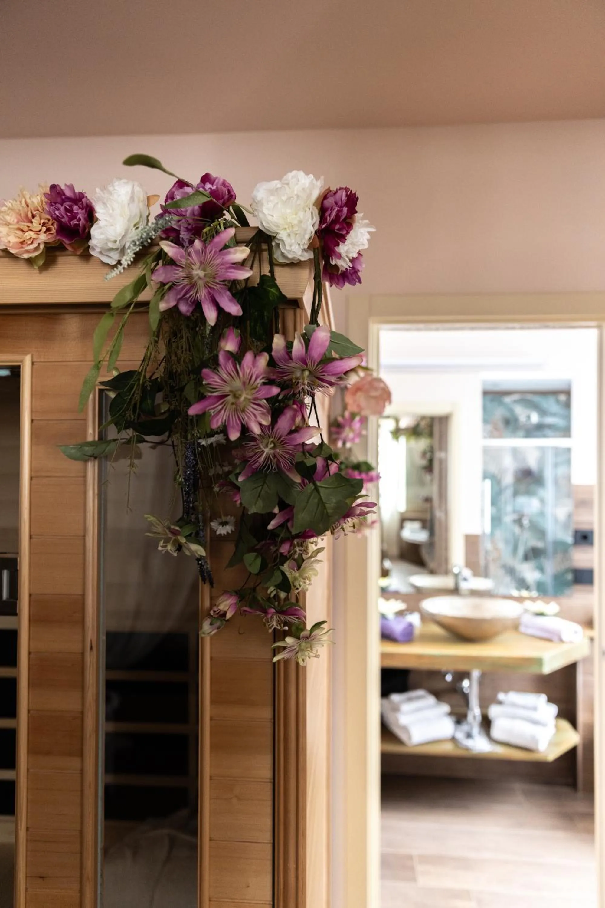 Sauna in Suite Dreams Montecatini