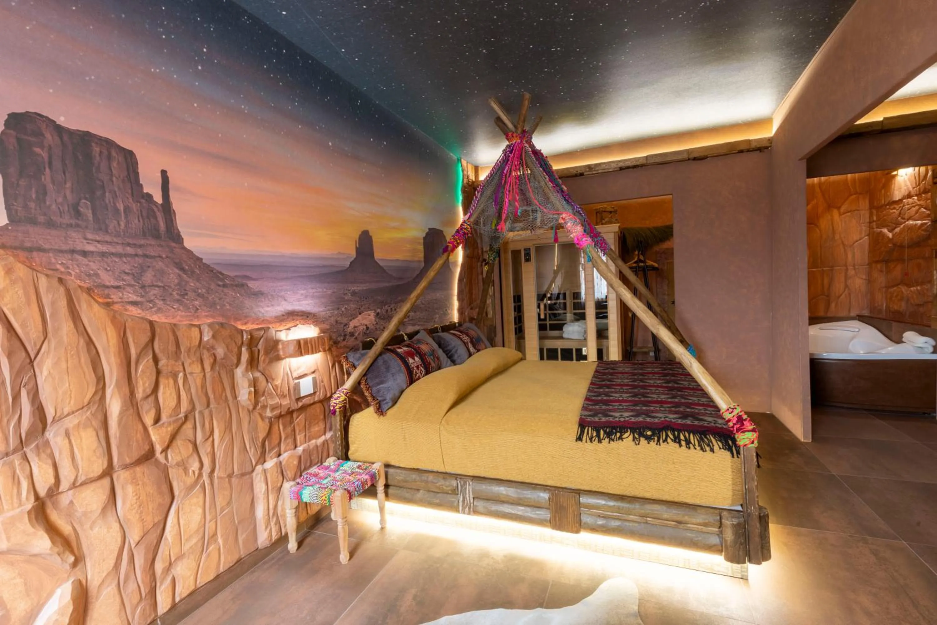 Bedroom, Bed in Suite Dreams Montecatini