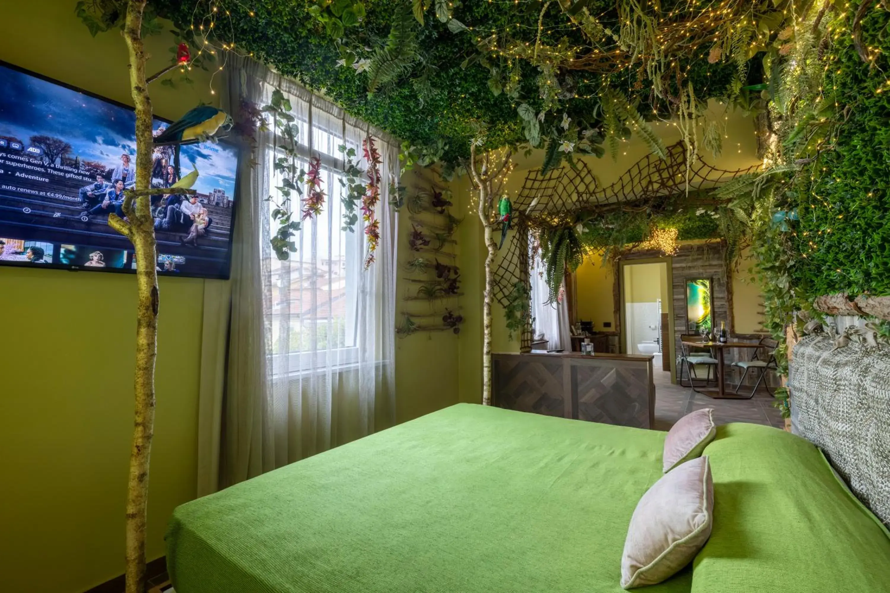 Deluxe Double Room with Bath in Suite Dreams Montecatini Deluxe Double Room with Bath in Suite Dreams Montecatini