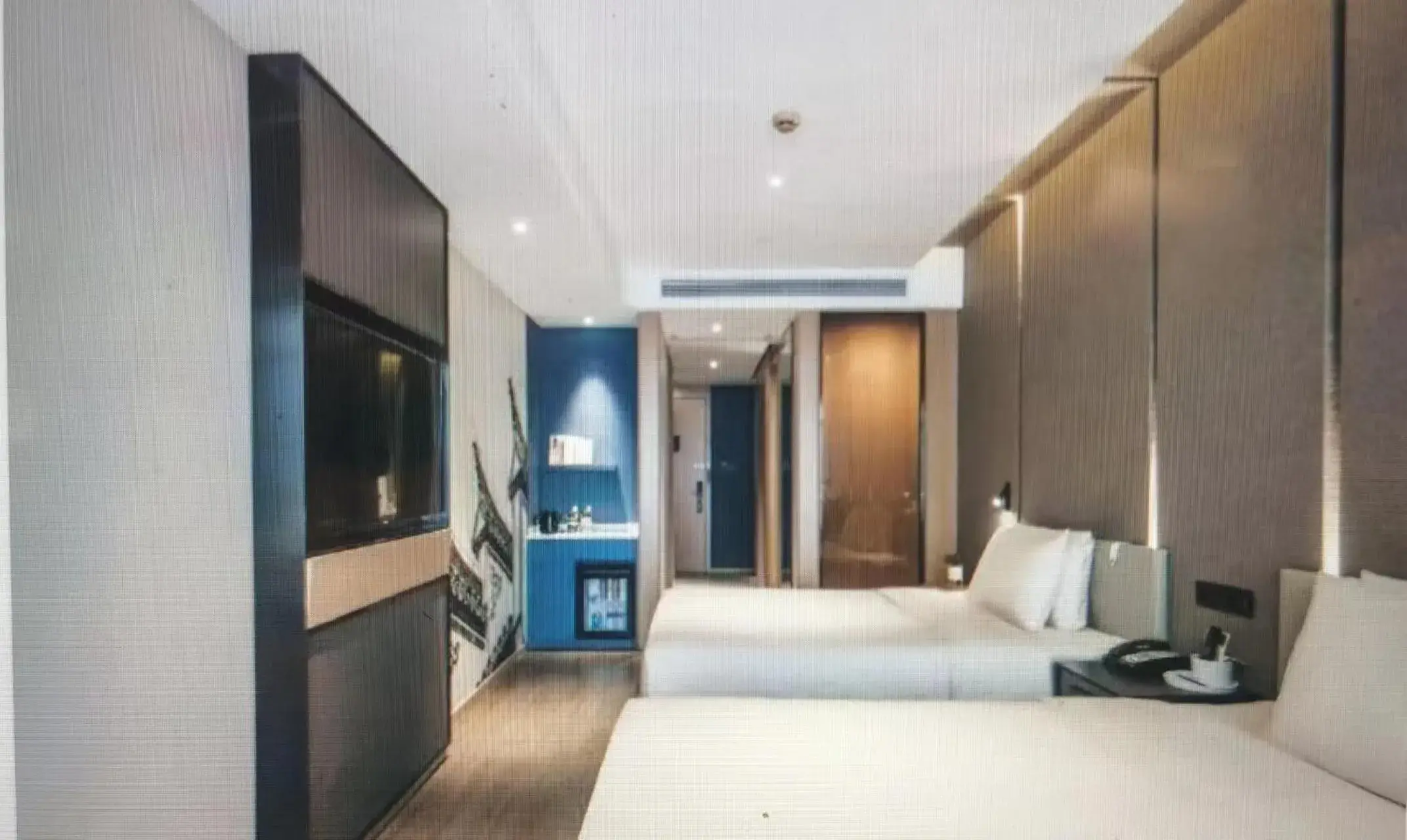 Photo of the whole room, Bed in Atour Hotel Jiading Jiangqiao Jiayi Road Subway Station Photo of the whole room, Bed in Atour Hotel Jiading Jiangqiao Jiayi Road Subway Station