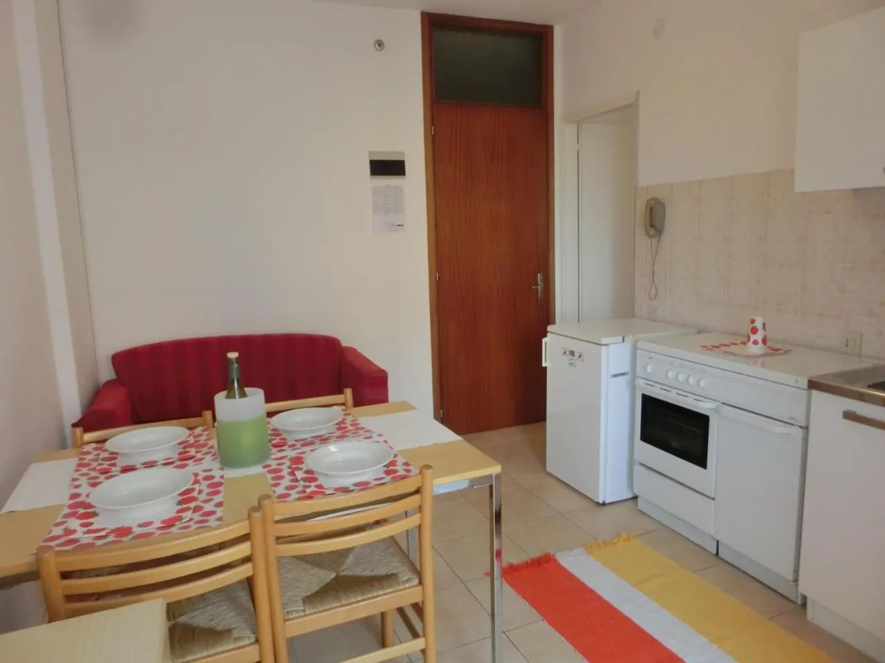 Seating area in Adorable flat with terrace in Bibione - Beahost