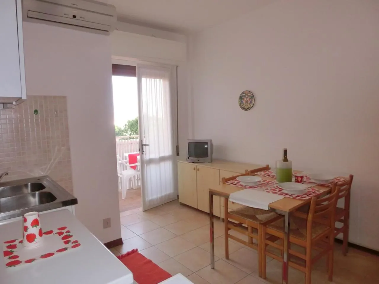 Living room in Adorable flat with terrace in Bibione - Beahost