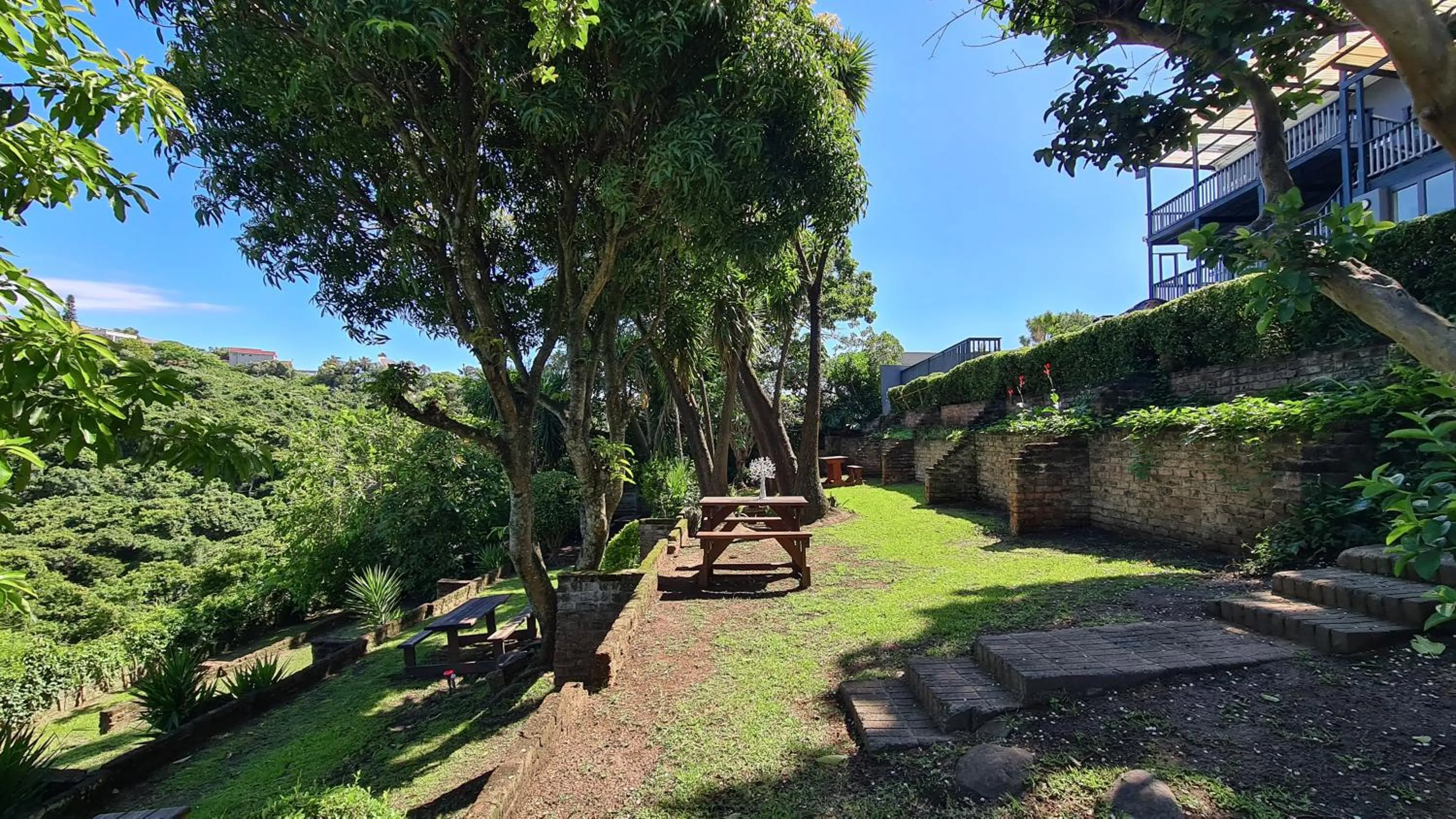 Garden in Vincent Valley Lodge