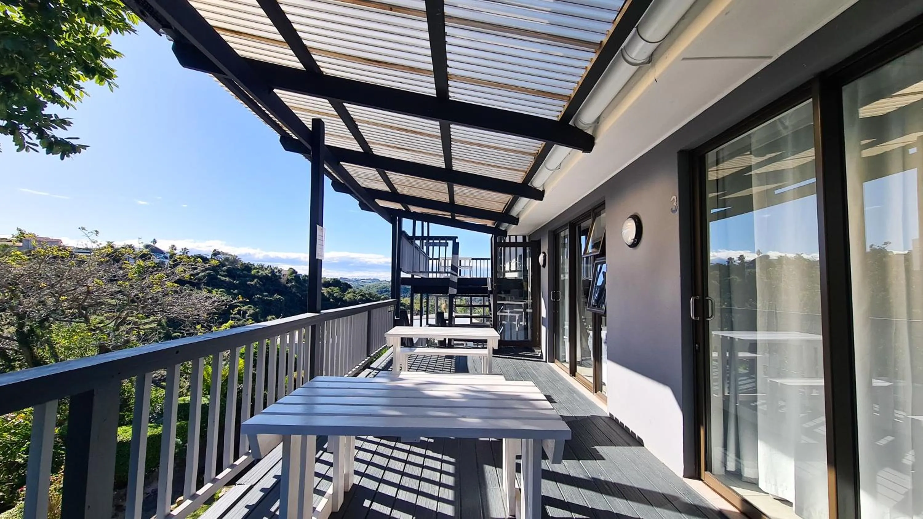 Patio in Vincent Valley Lodge