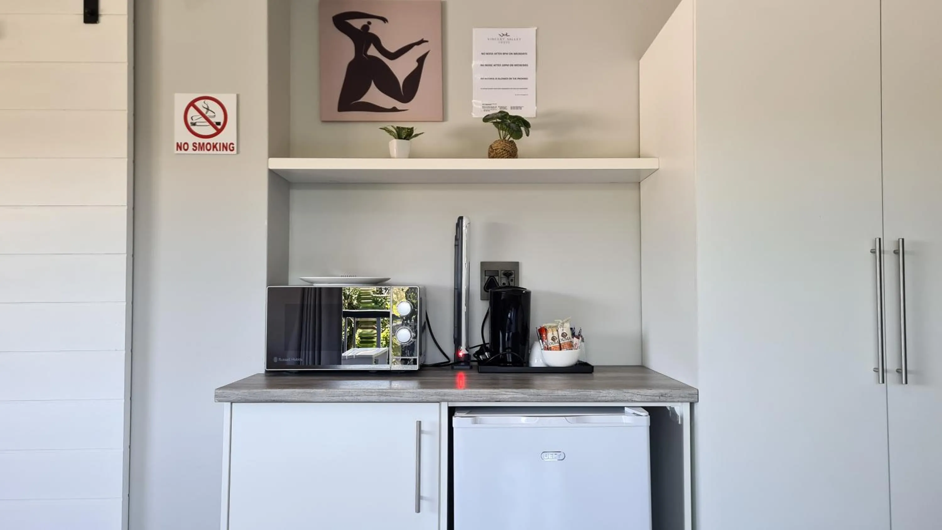 Kitchen or kitchenette in Vincent Valley Lodge