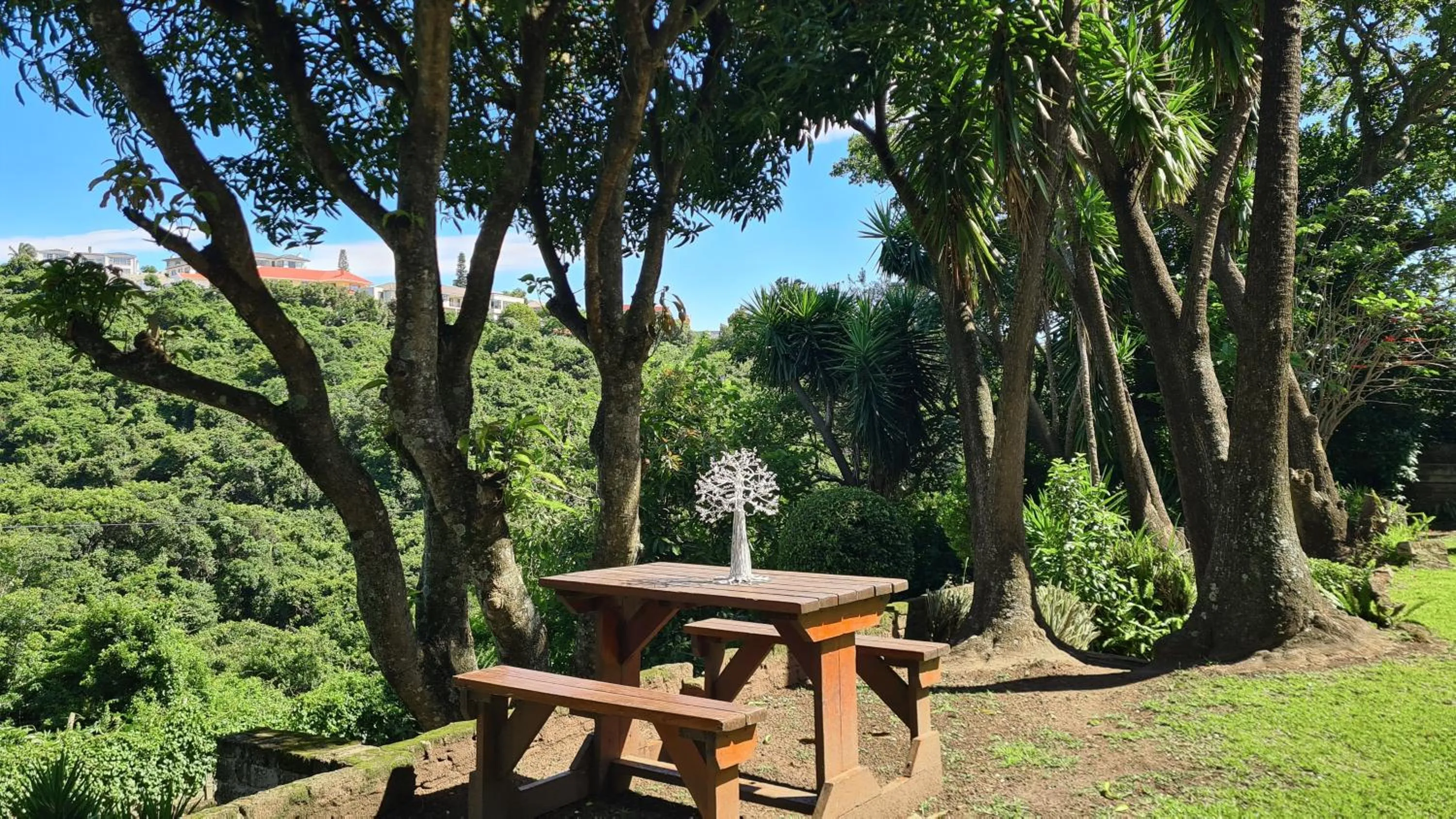 Seating area in Vincent Valley Lodge