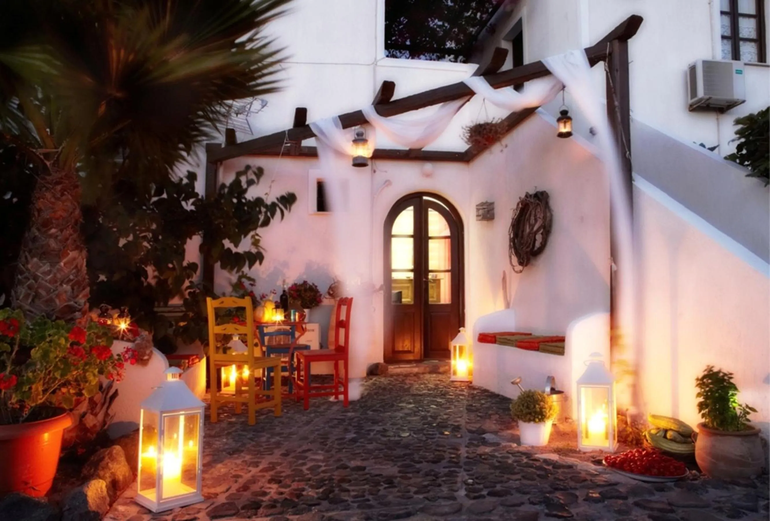 Facade/entrance in Anna Traditional Apartments