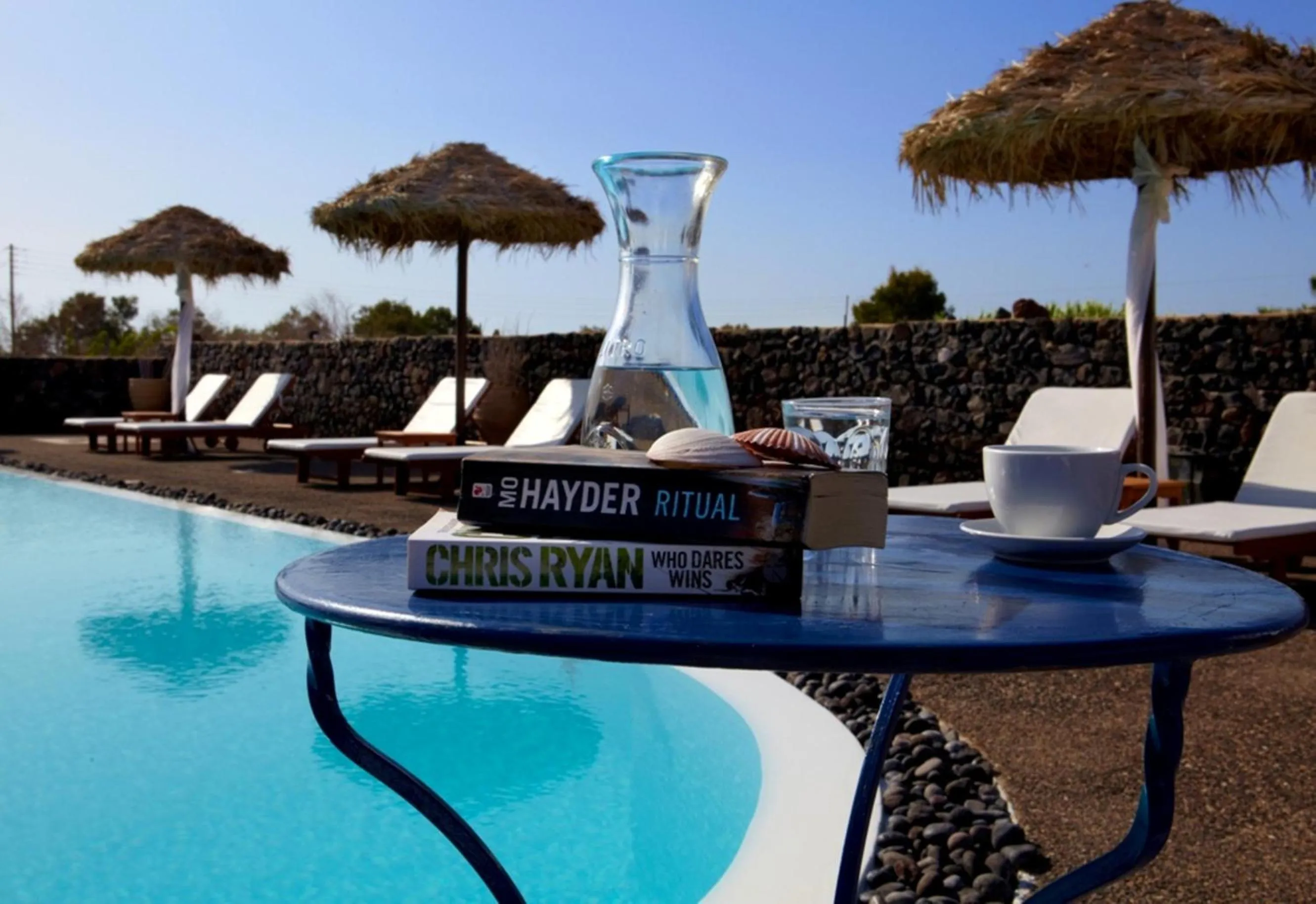 Swimming pool in Anna Traditional Apartments