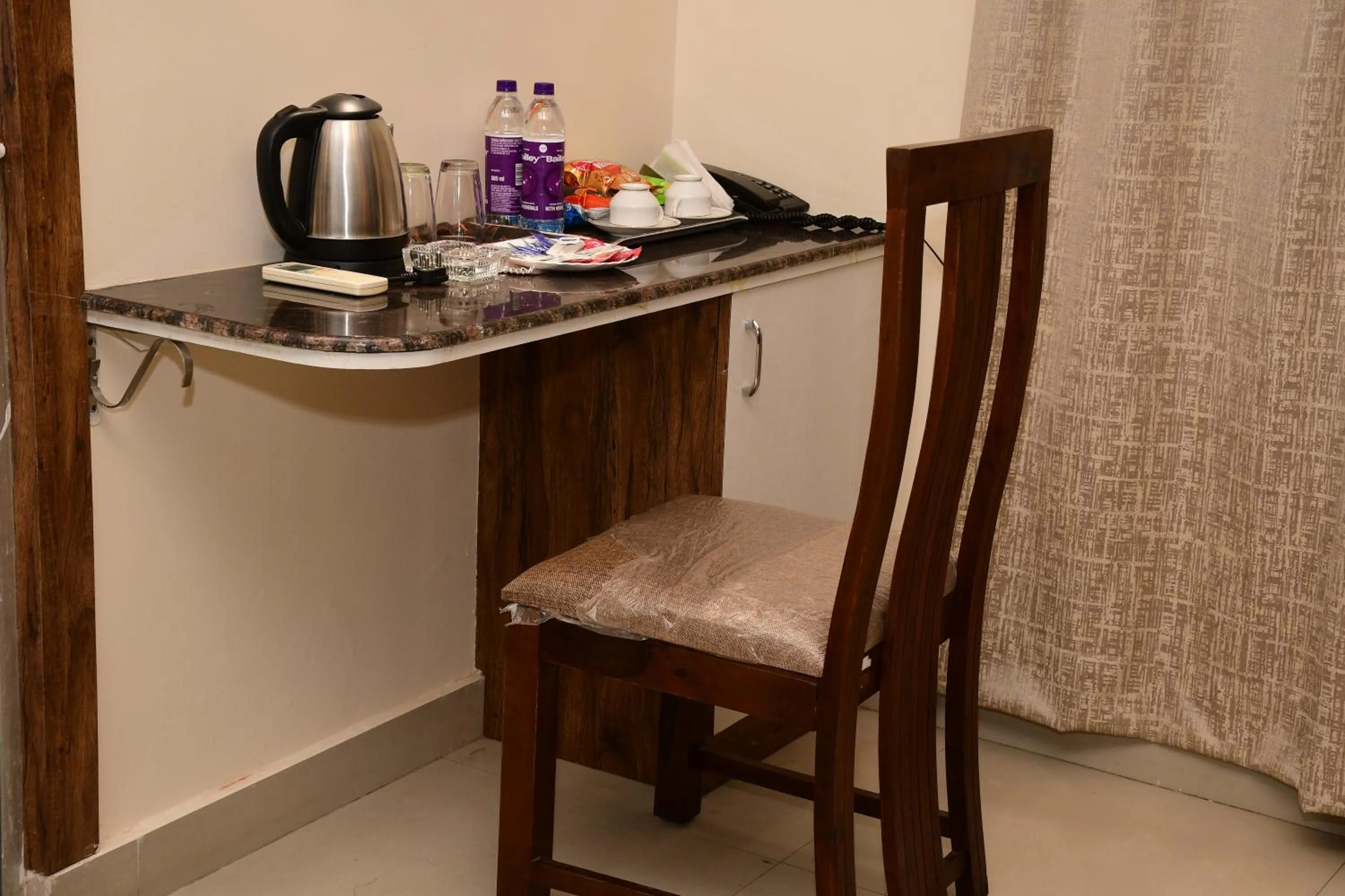 Coffee/tea facilities in Hotel Buddha International