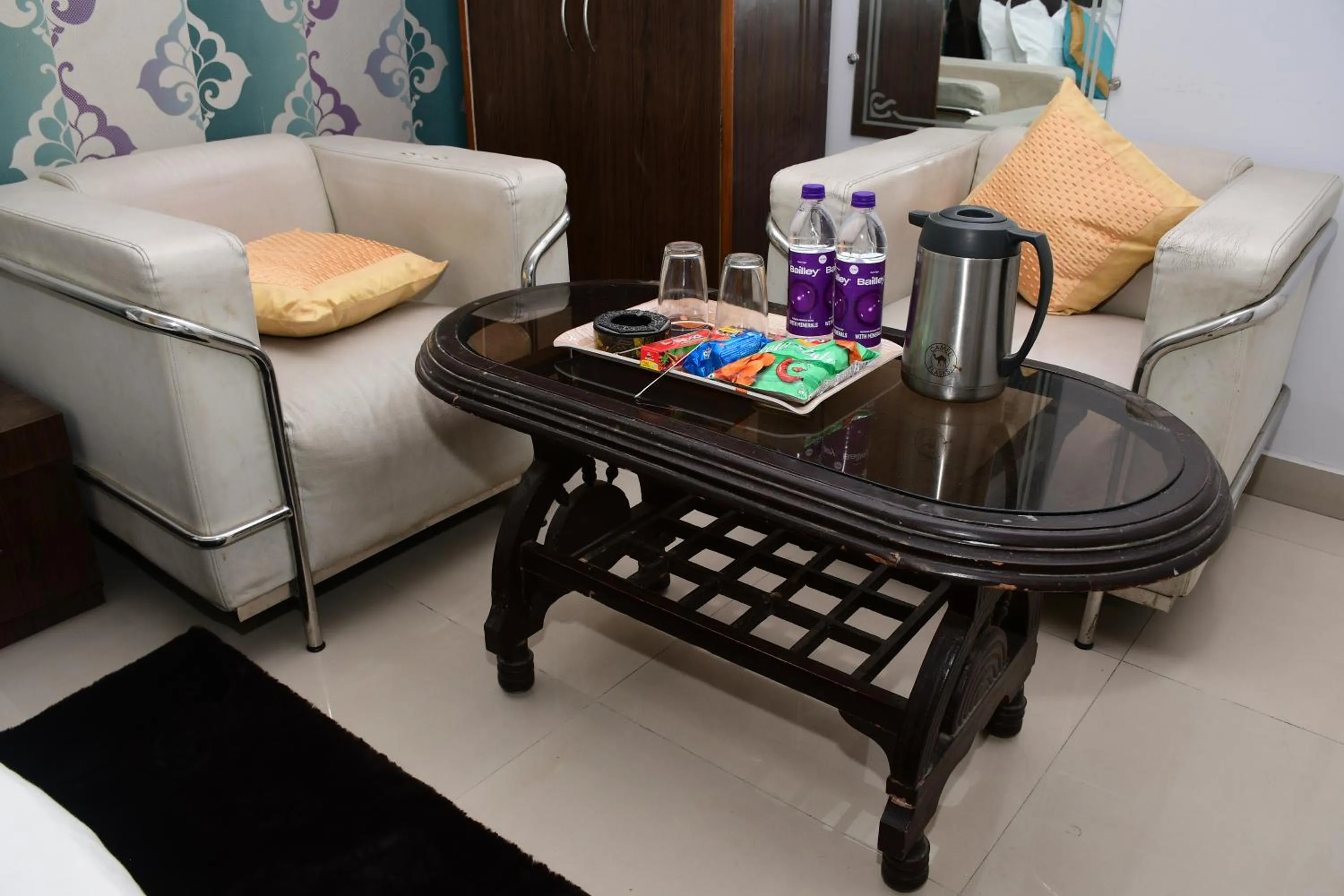 Living room in Hotel Buddha International