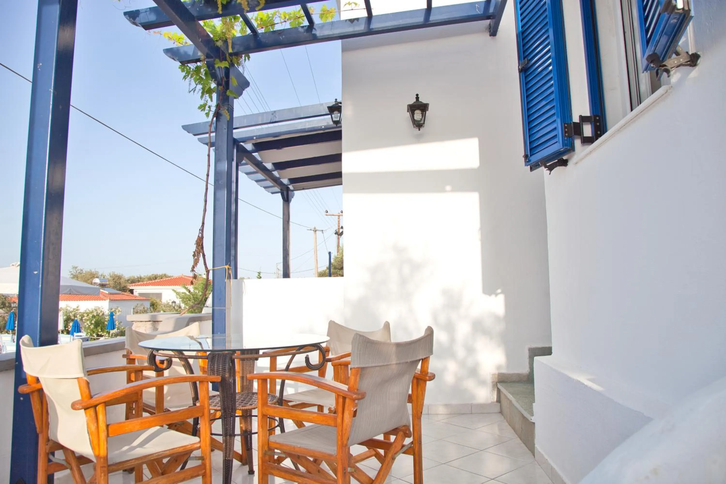 Balcony/Terrace in Hotel Andreas - Agistri (Skala)
