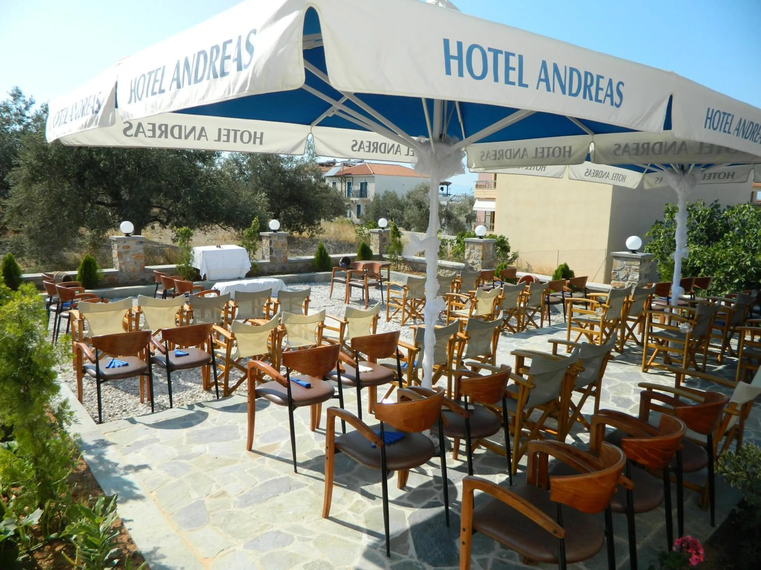 Balcony/Terrace in Hotel Andreas - Agistri (Skala)