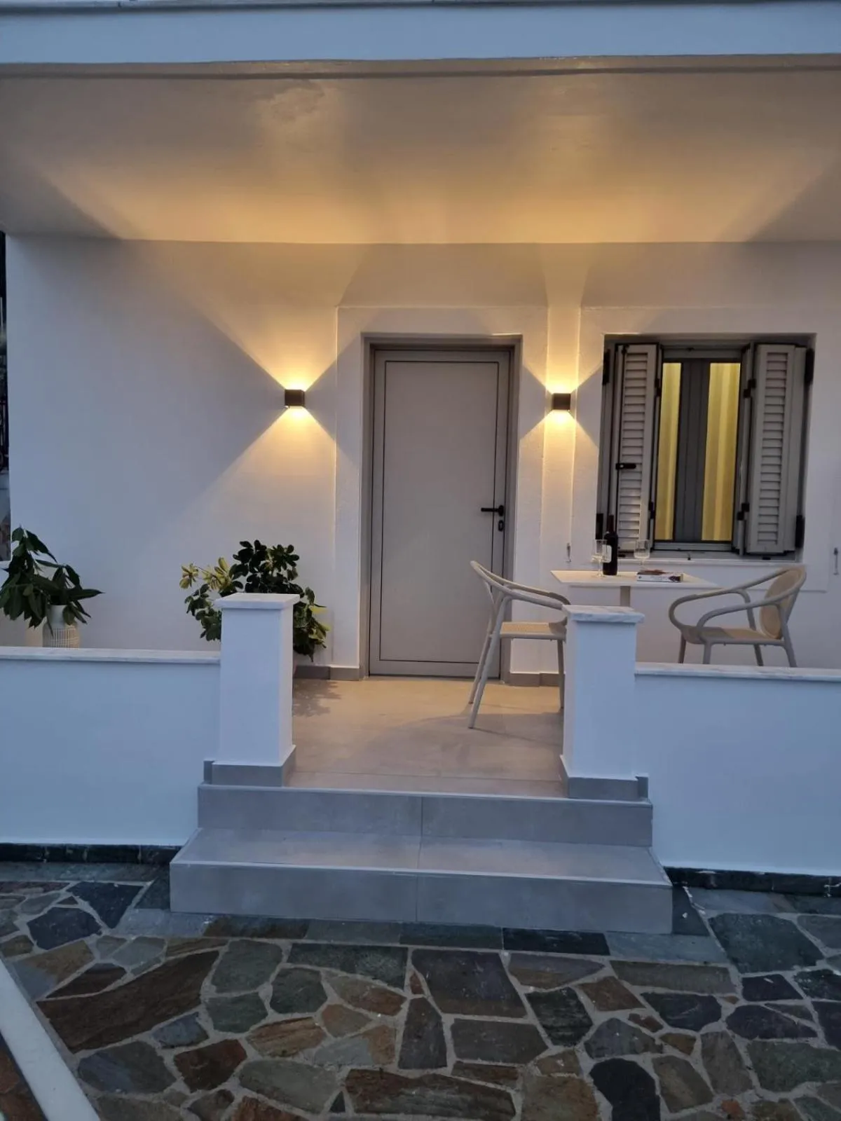 Balcony/Terrace in Hotel Andreas - Agistri (Skala)