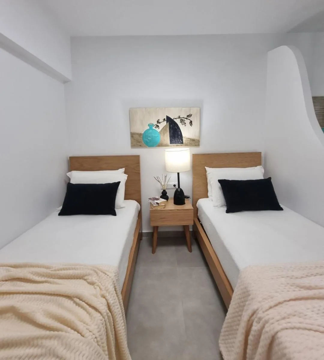 Bed in Hotel Andreas - Agistri (Skala)