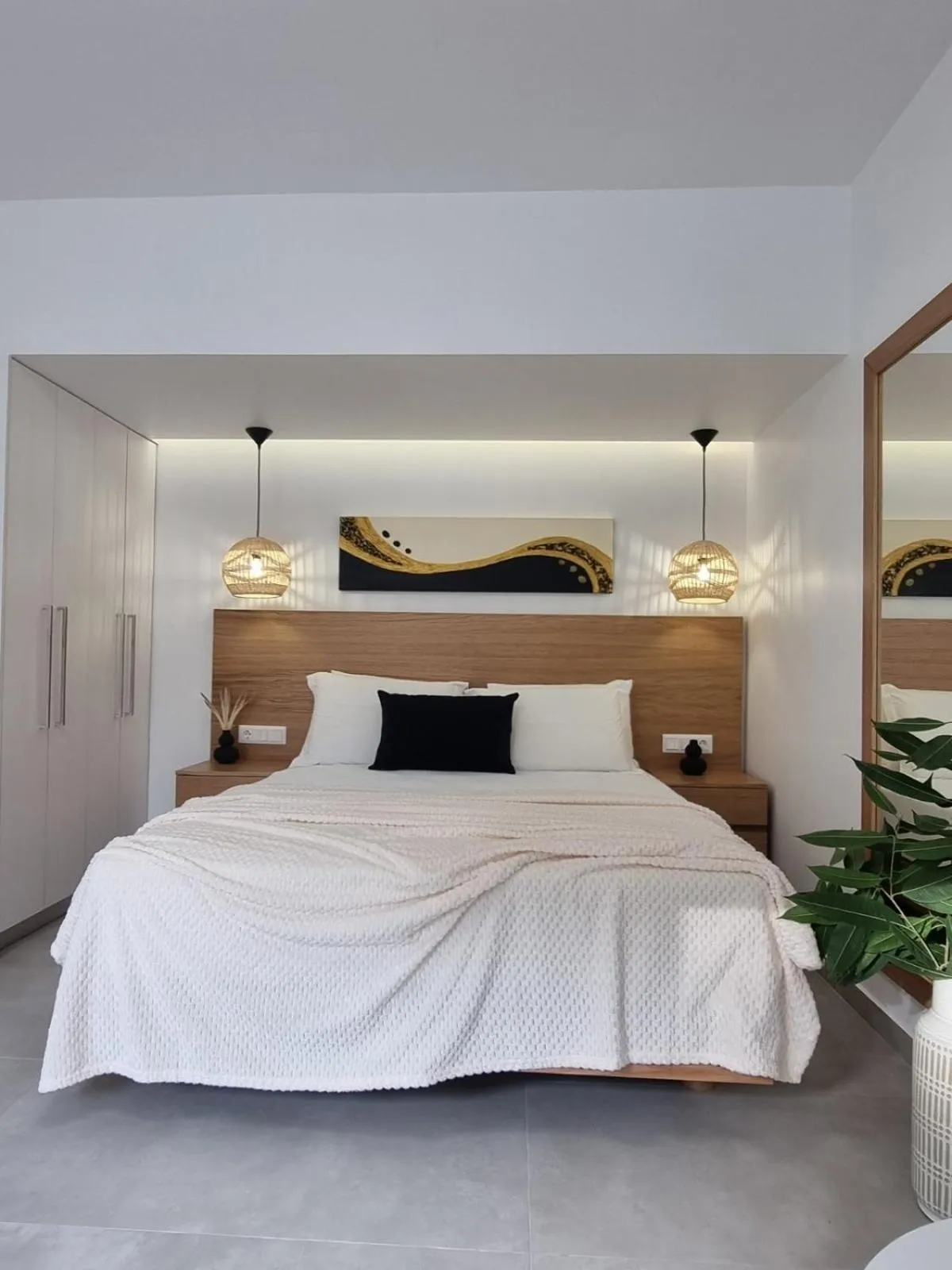 Bed in Hotel Andreas - Agistri (Skala)