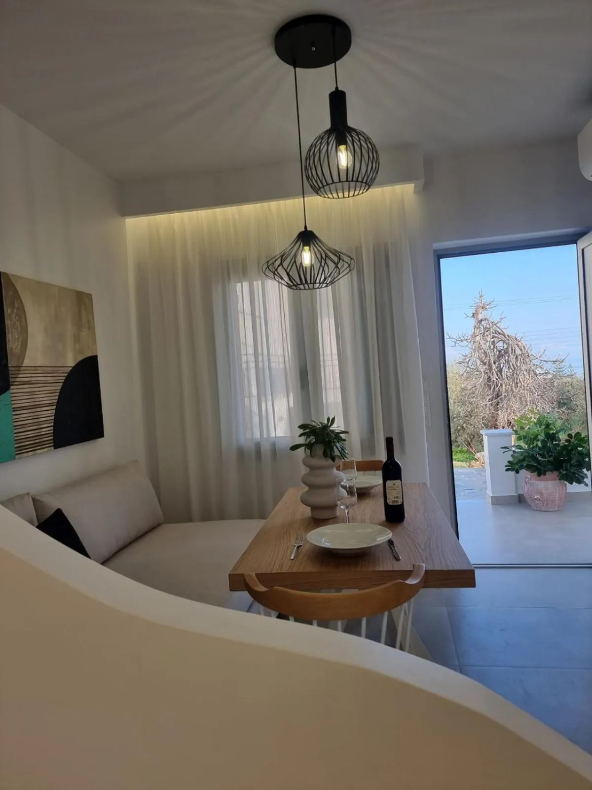 Seating area in Hotel Andreas - Agistri (Skala)