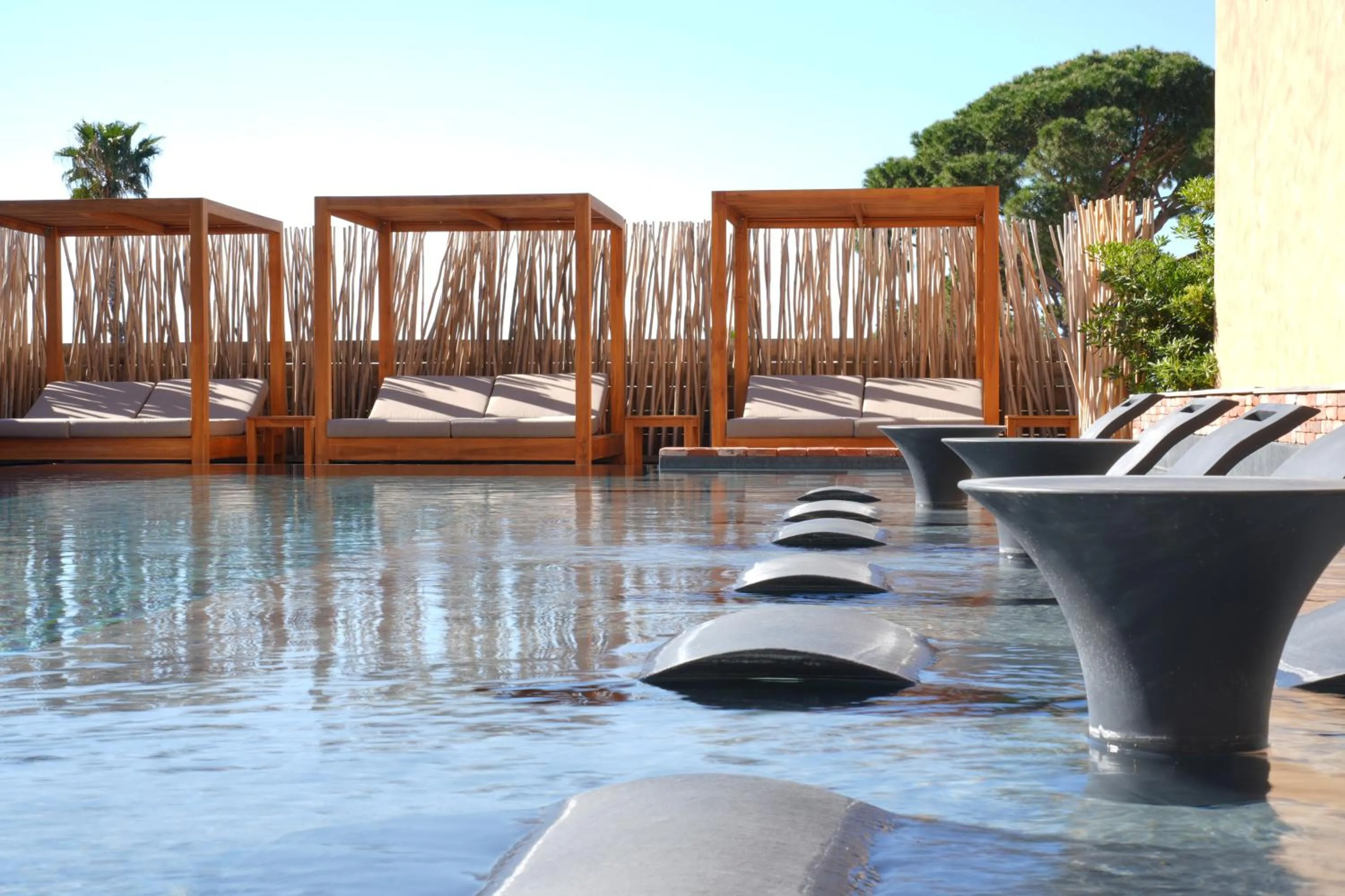 Swimming pool in Les Regalia Hôtel & Spa