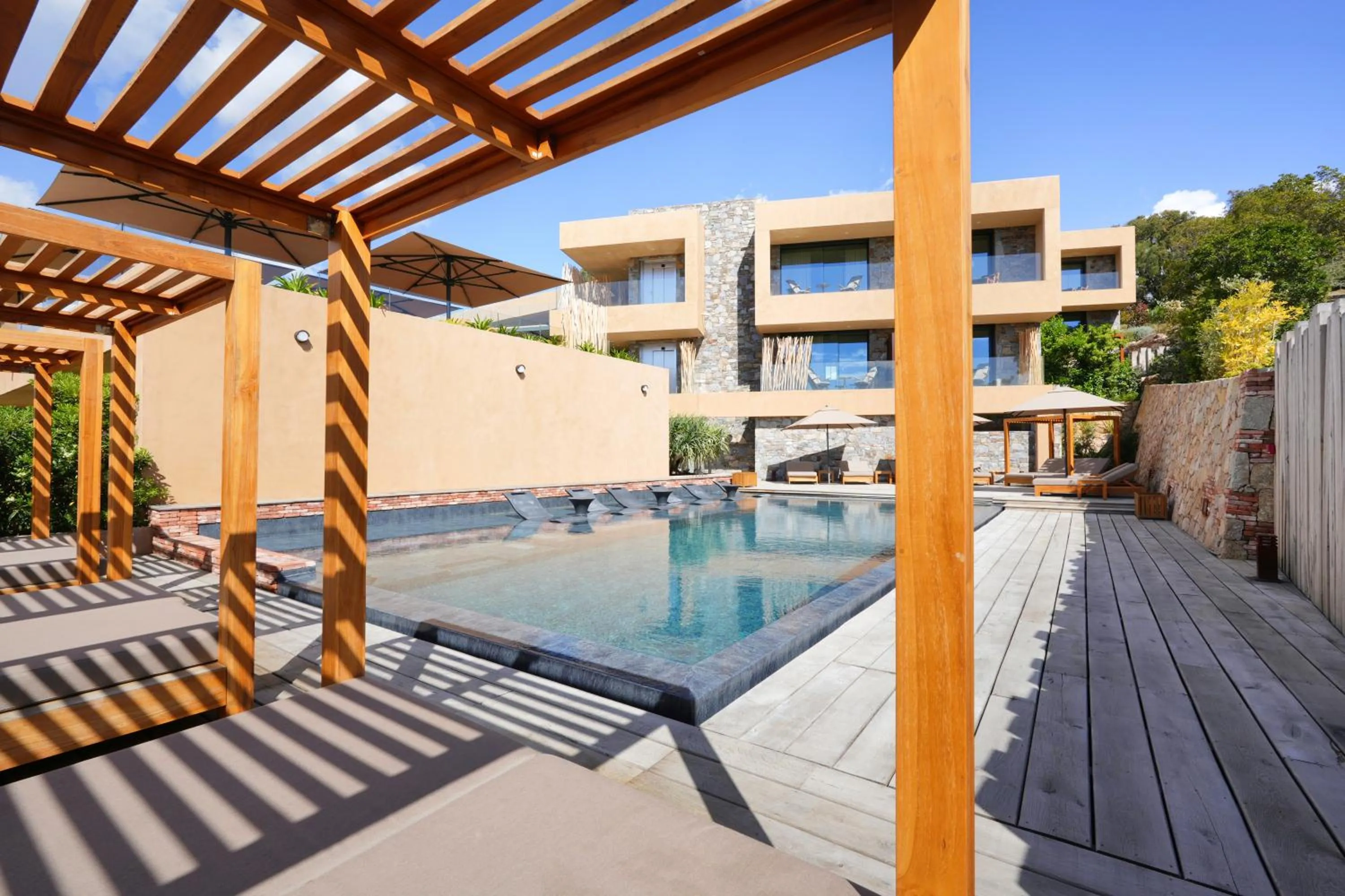 Swimming pool in Les Regalia Hôtel & Spa