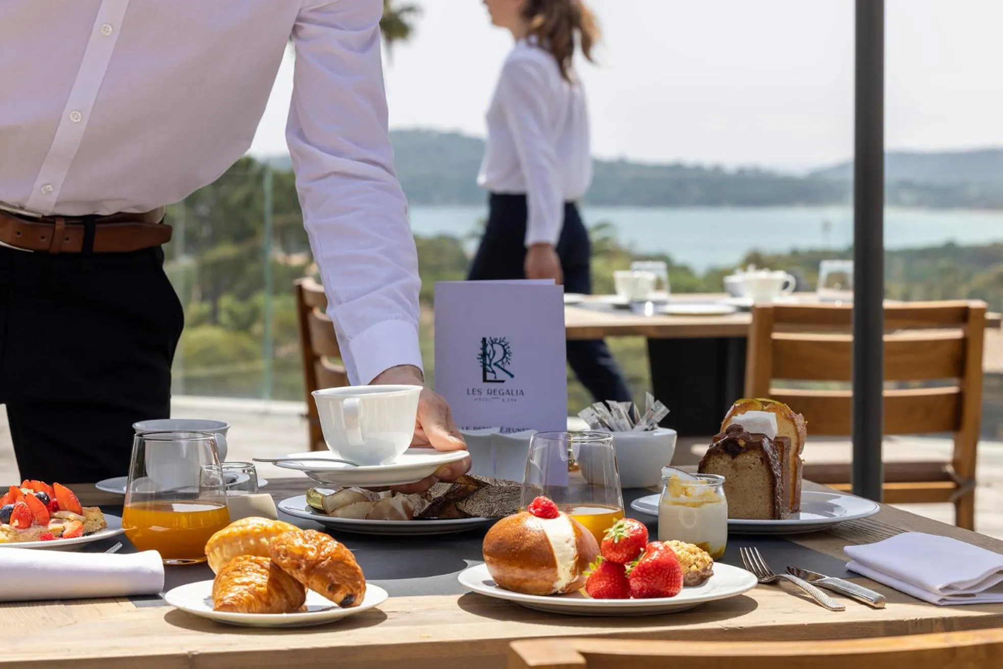 Breakfast in Les Regalia Hôtel & Spa