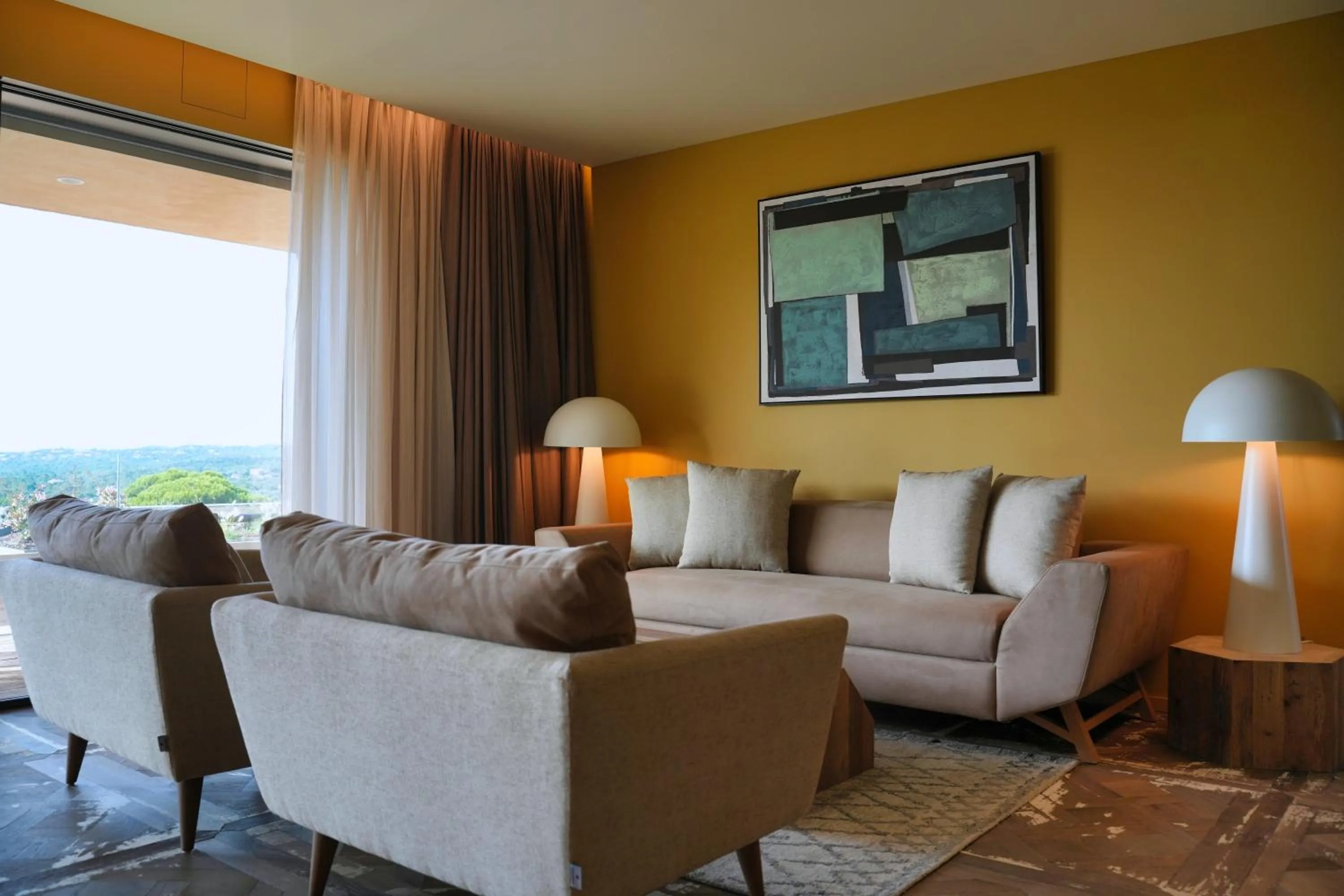 Living room in Les Regalia Hôtel & Spa