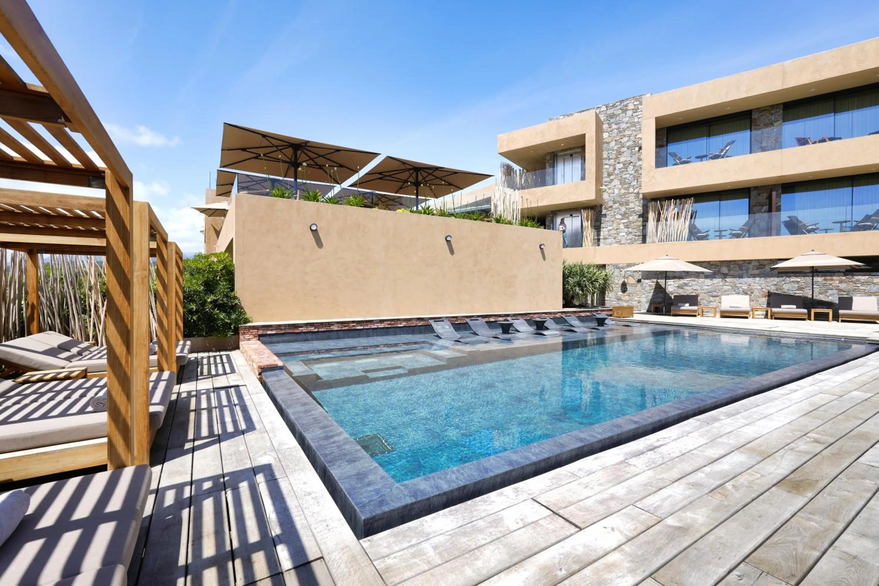 Swimming pool in Les Regalia Hôtel & Spa