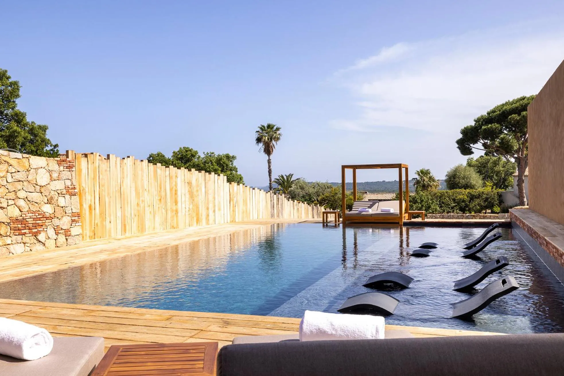 Swimming pool in Les Regalia Hôtel & Spa